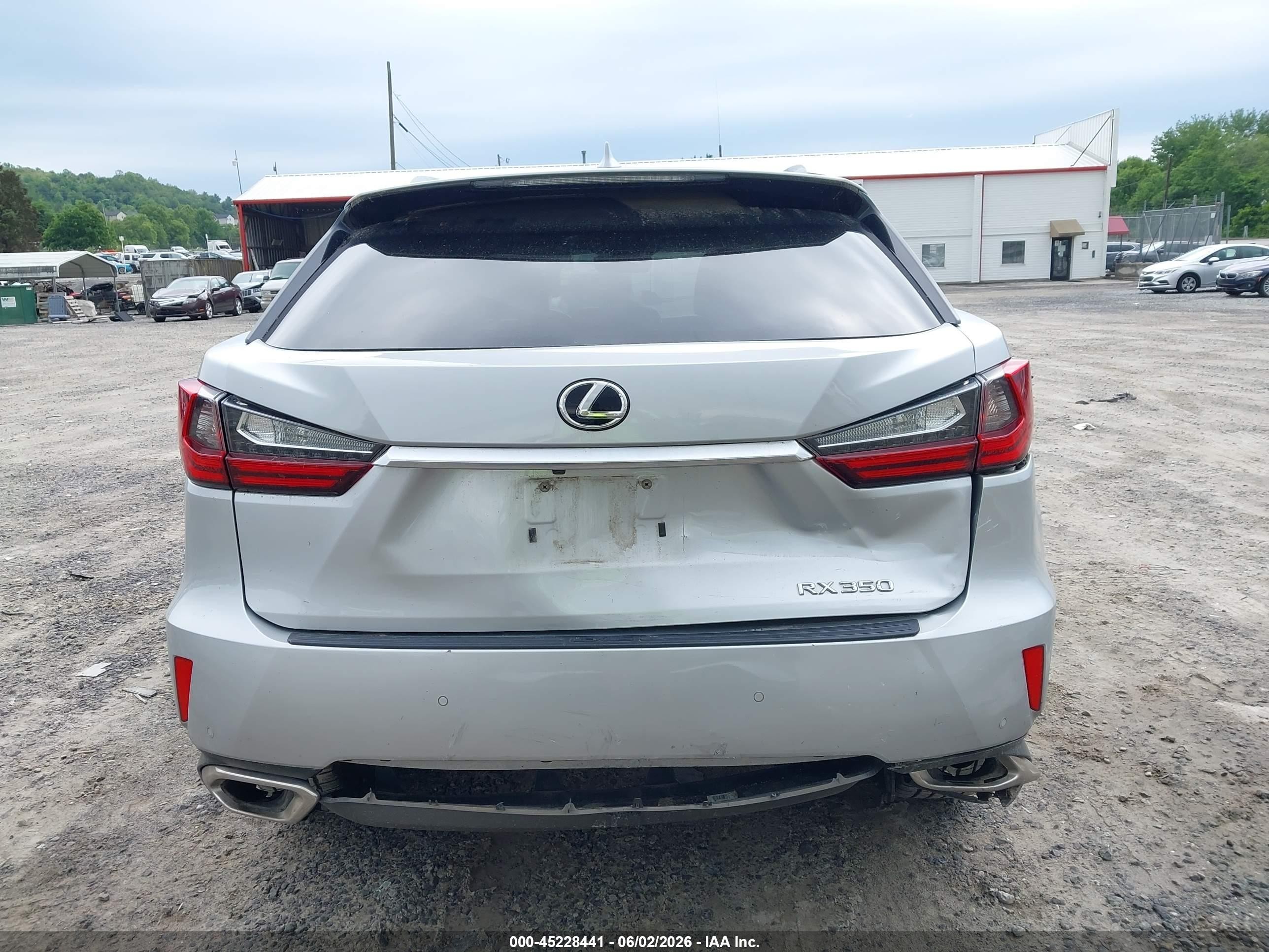 2017 Lexus Rx 350 Серебряный vin: 2T2ZZMCA5HC057932