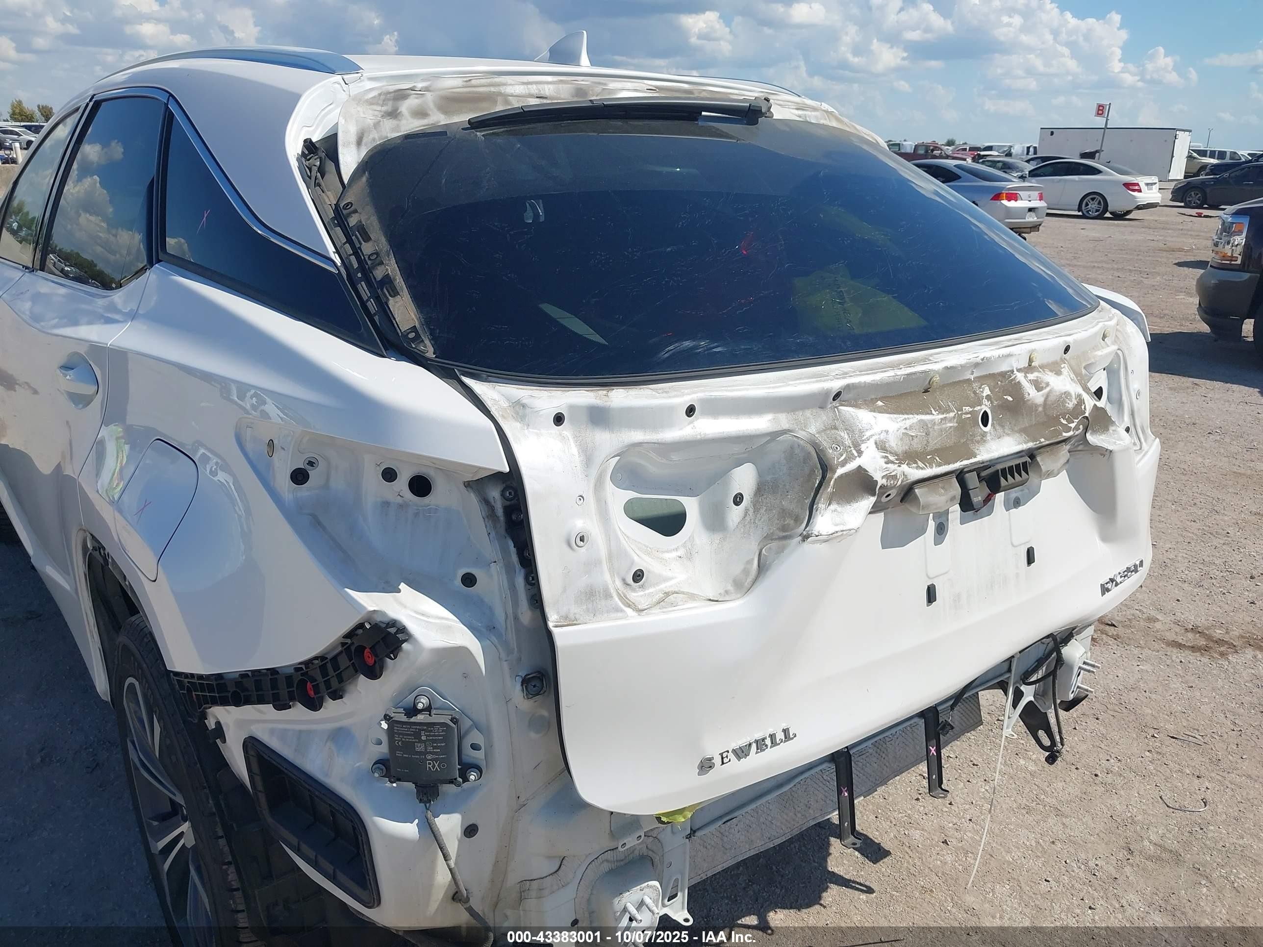 2017 Lexus Rx 350   Белый vin: 2T2ZZMCA5HC073175