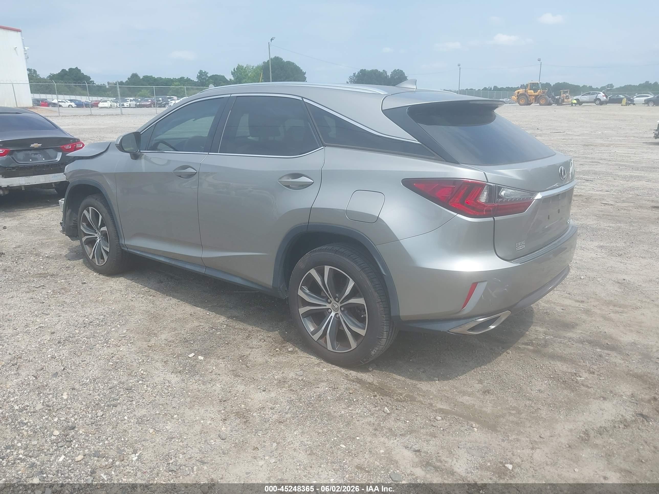 2017 Lexus Rx 350 Gray vin: 2T2ZZMCA5HC074472