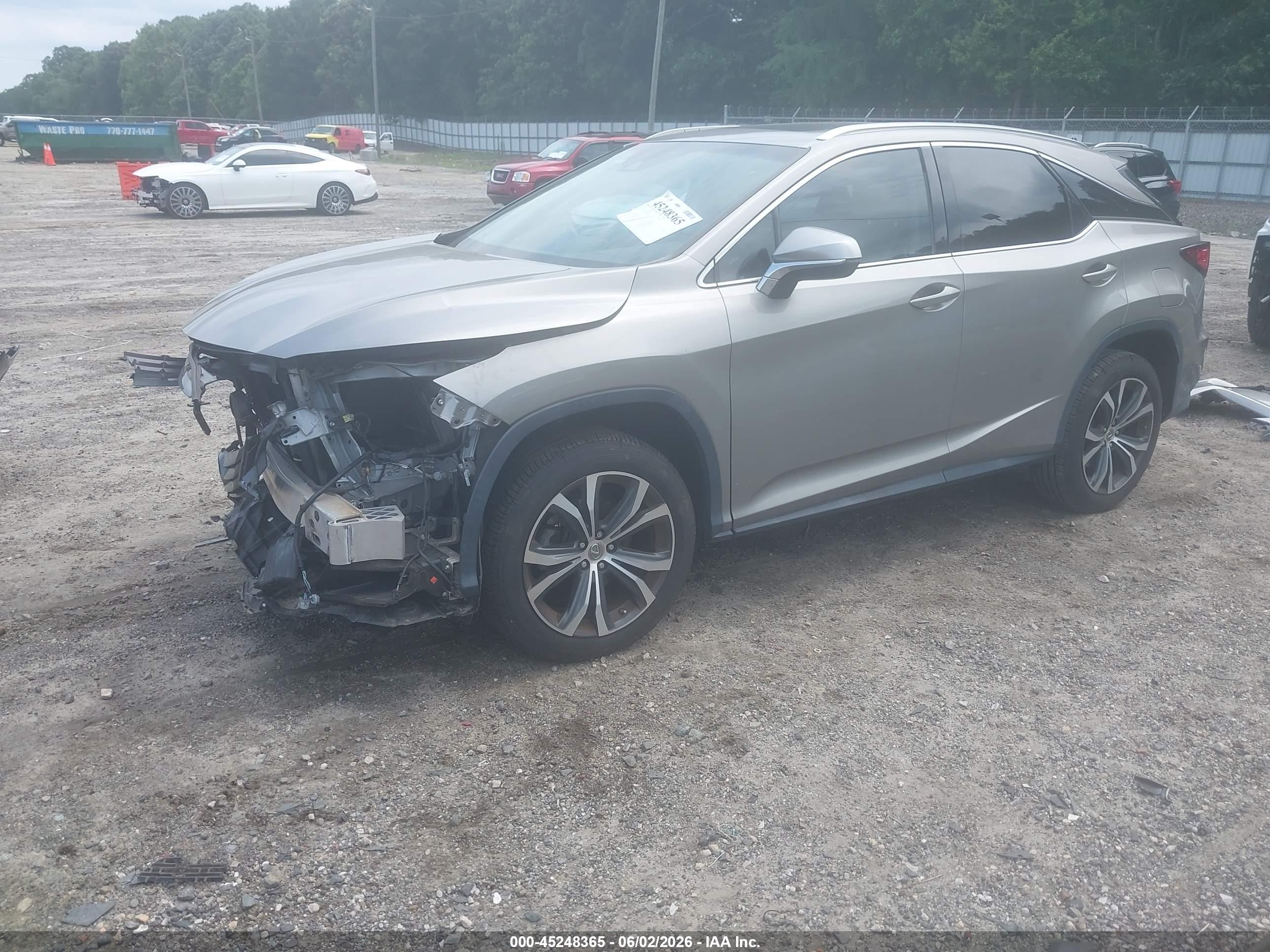 2017 Lexus Rx 350 Gray vin: 2T2ZZMCA5HC074472
