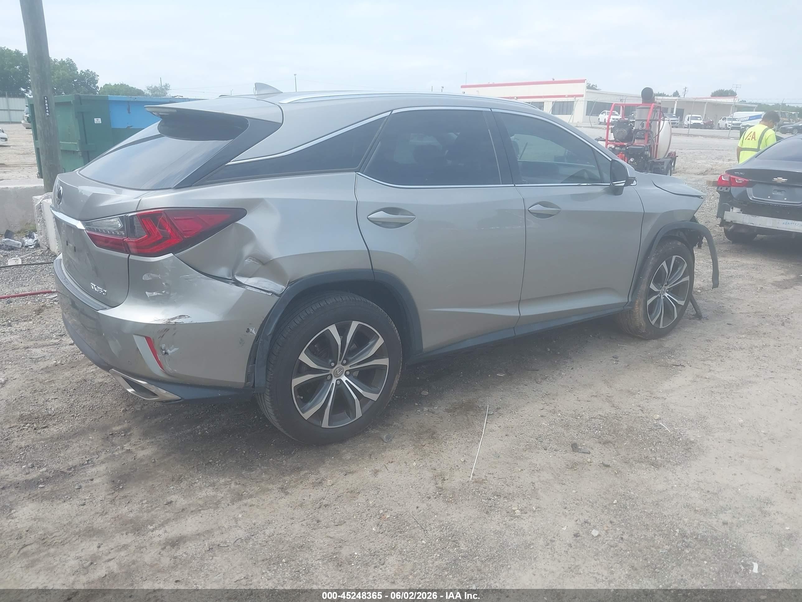 2017 Lexus Rx 350 Gray vin: 2T2ZZMCA5HC074472