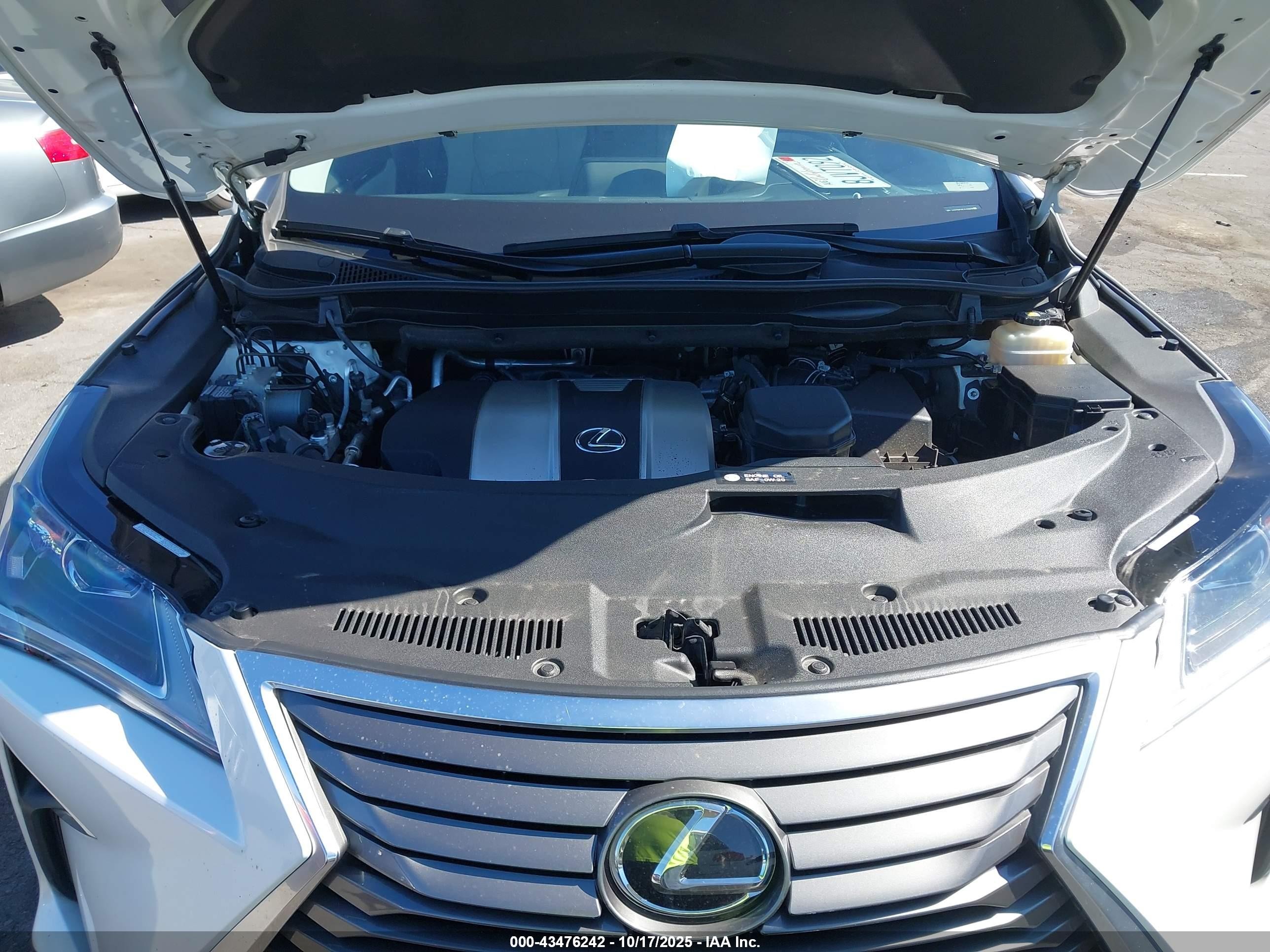 2018 Lexus Rx 350   White vin: 2T2ZZMCA5JC109808