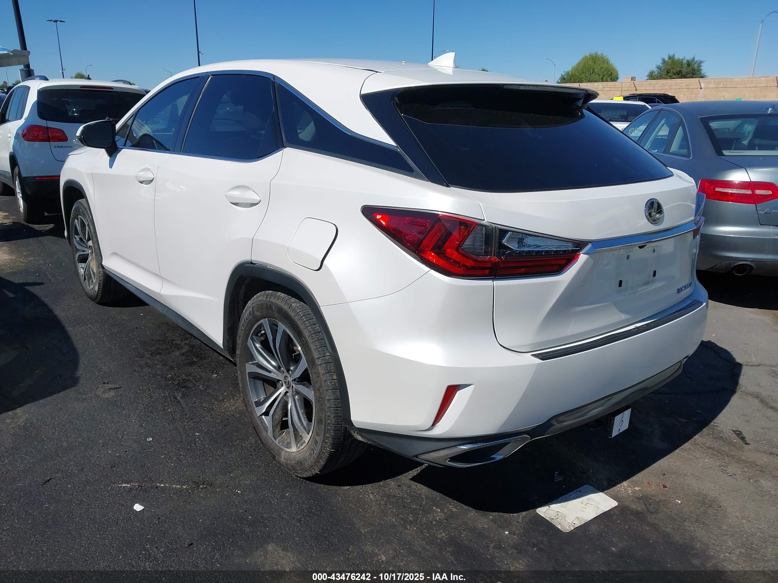 2018 Lexus Rx 350   White vin: 2T2ZZMCA5JC109808