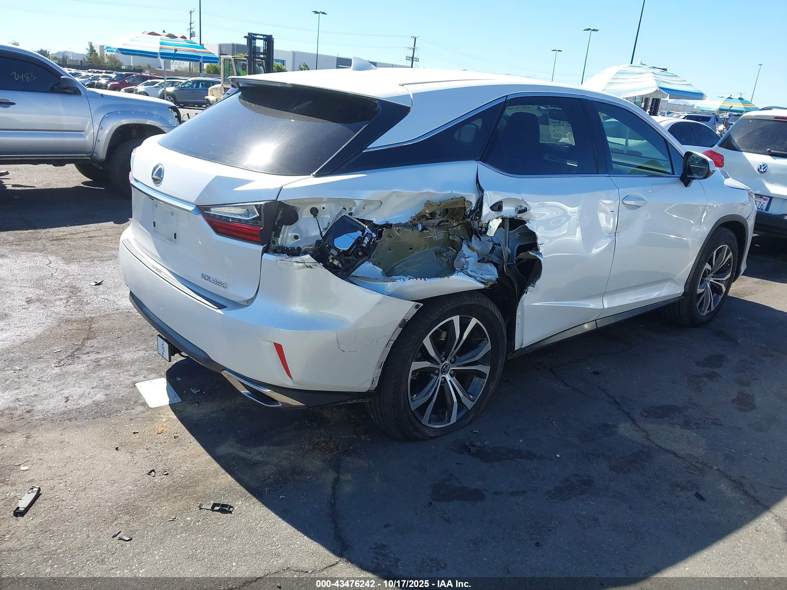 2018 Lexus Rx 350   White vin: 2T2ZZMCA5JC109808