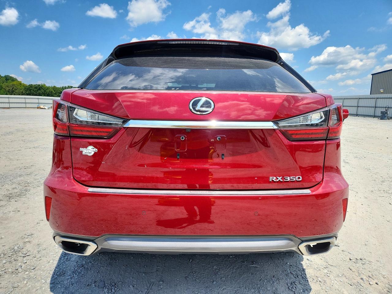 2016 Lexus Rx 350 Red vin: 2T2ZZMCA6GC012819