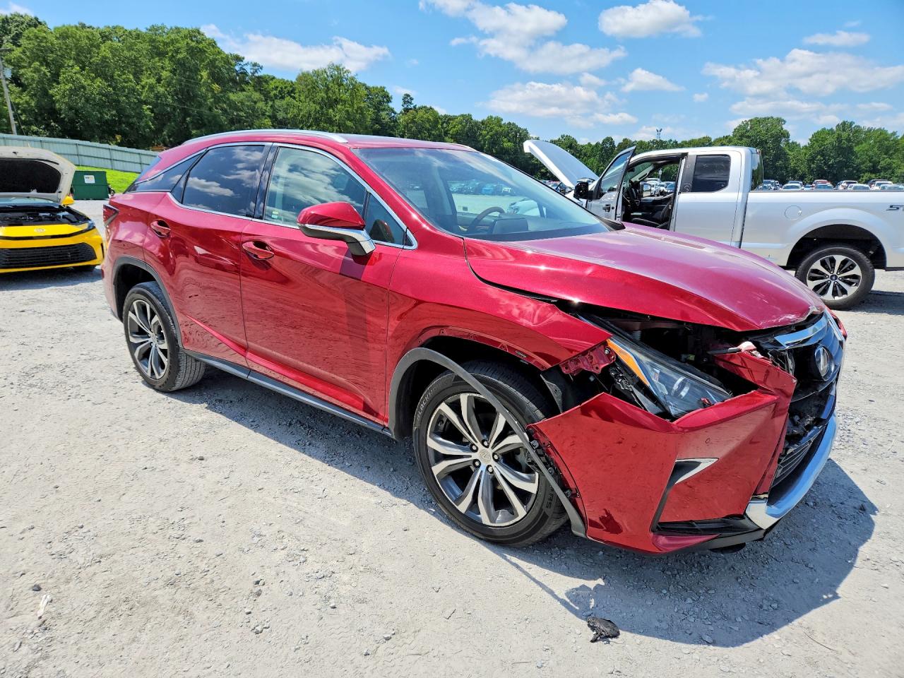 2016 Lexus Rx 350 Red vin: 2T2ZZMCA6GC012819