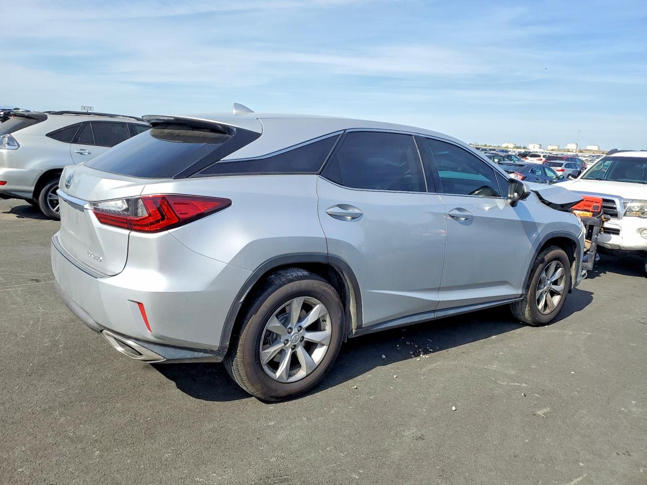 2016 Lexus Rx 350 Silver vin: 2T2ZZMCA6GC025280