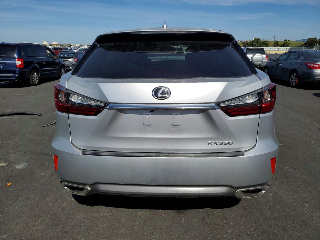 2016 Lexus Rx 350 Silver vin: 2T2ZZMCA6GC025280
