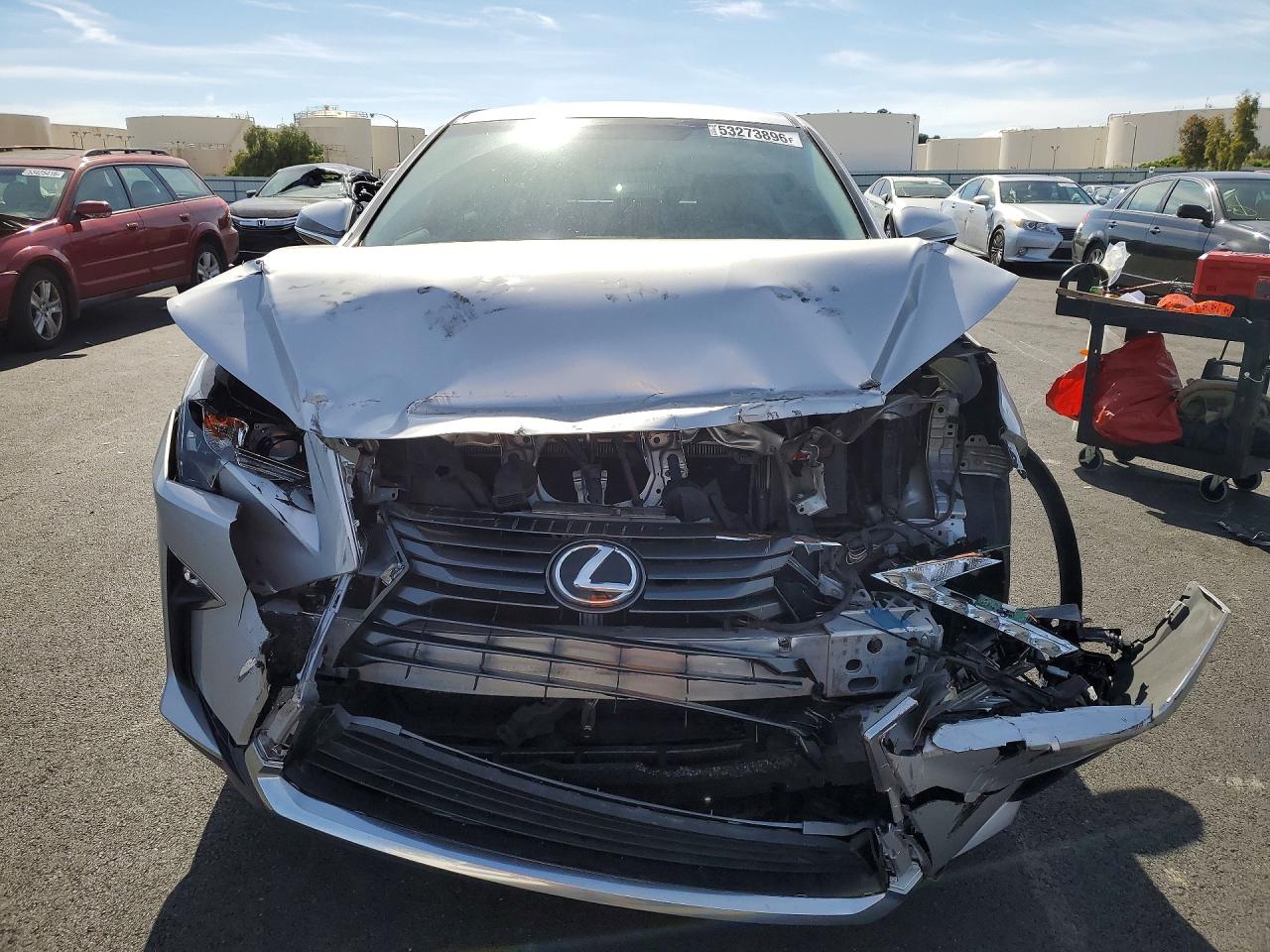 2016 Lexus Rx 350 Silver vin: 2T2ZZMCA6GC025280
