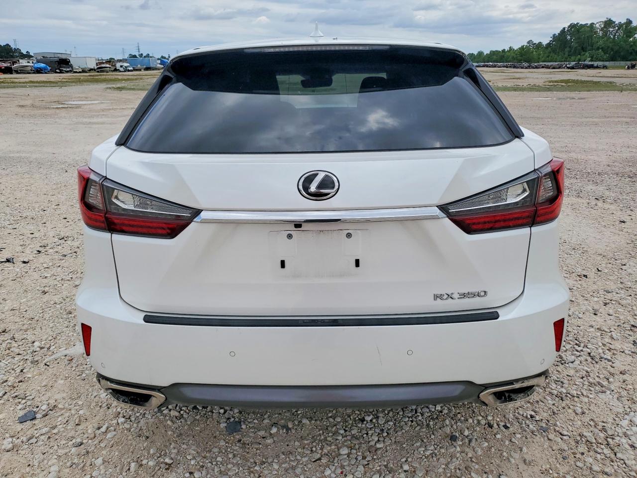 2018 Lexus Rx 350 Base White vin: 2T2ZZMCA6JC101801