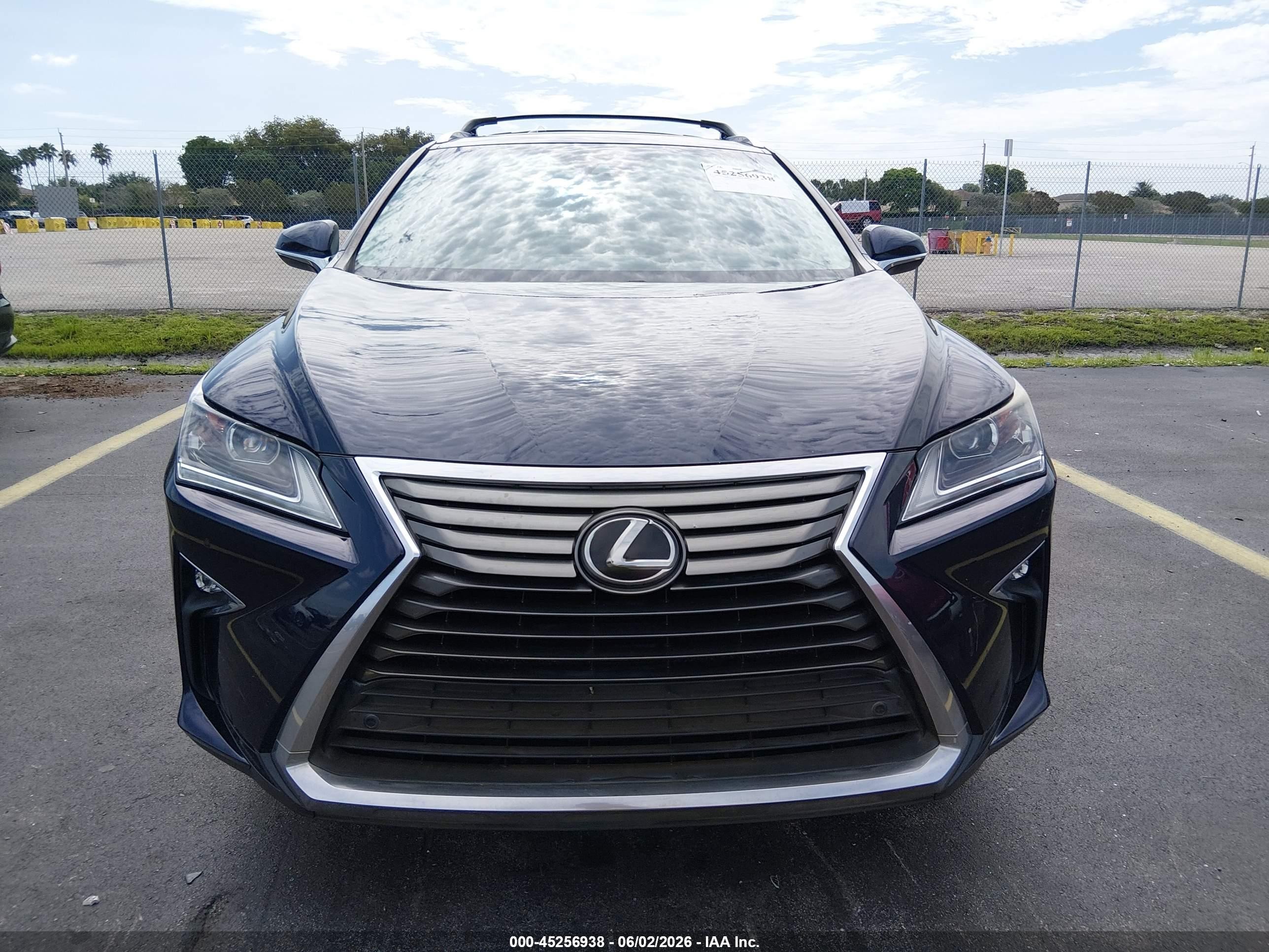 2019 Lexus Rx 350   Blue vin: 2T2ZZMCA6KC117580