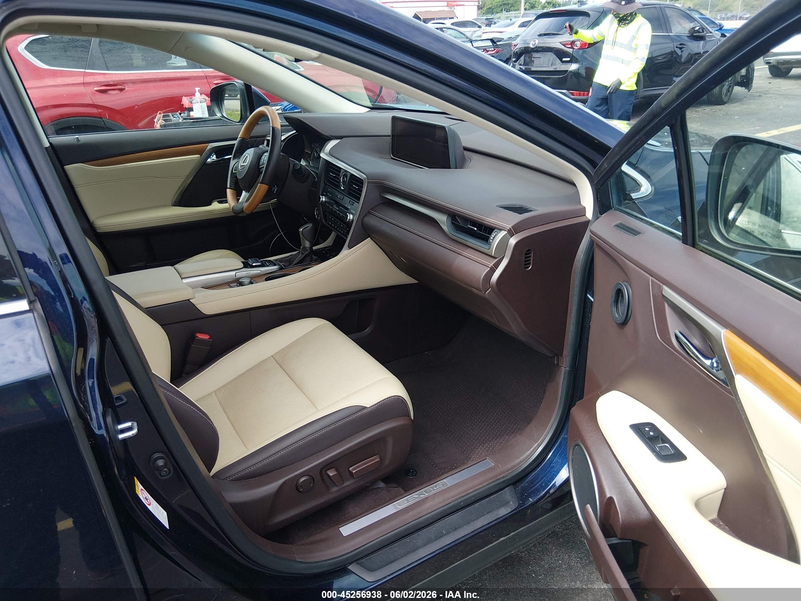 2019 Lexus Rx 350   Blue vin: 2T2ZZMCA6KC117580