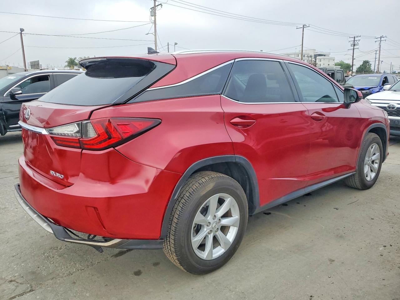 2016 Lexus Rx 350 Red vin: 2T2ZZMCA7GC020489