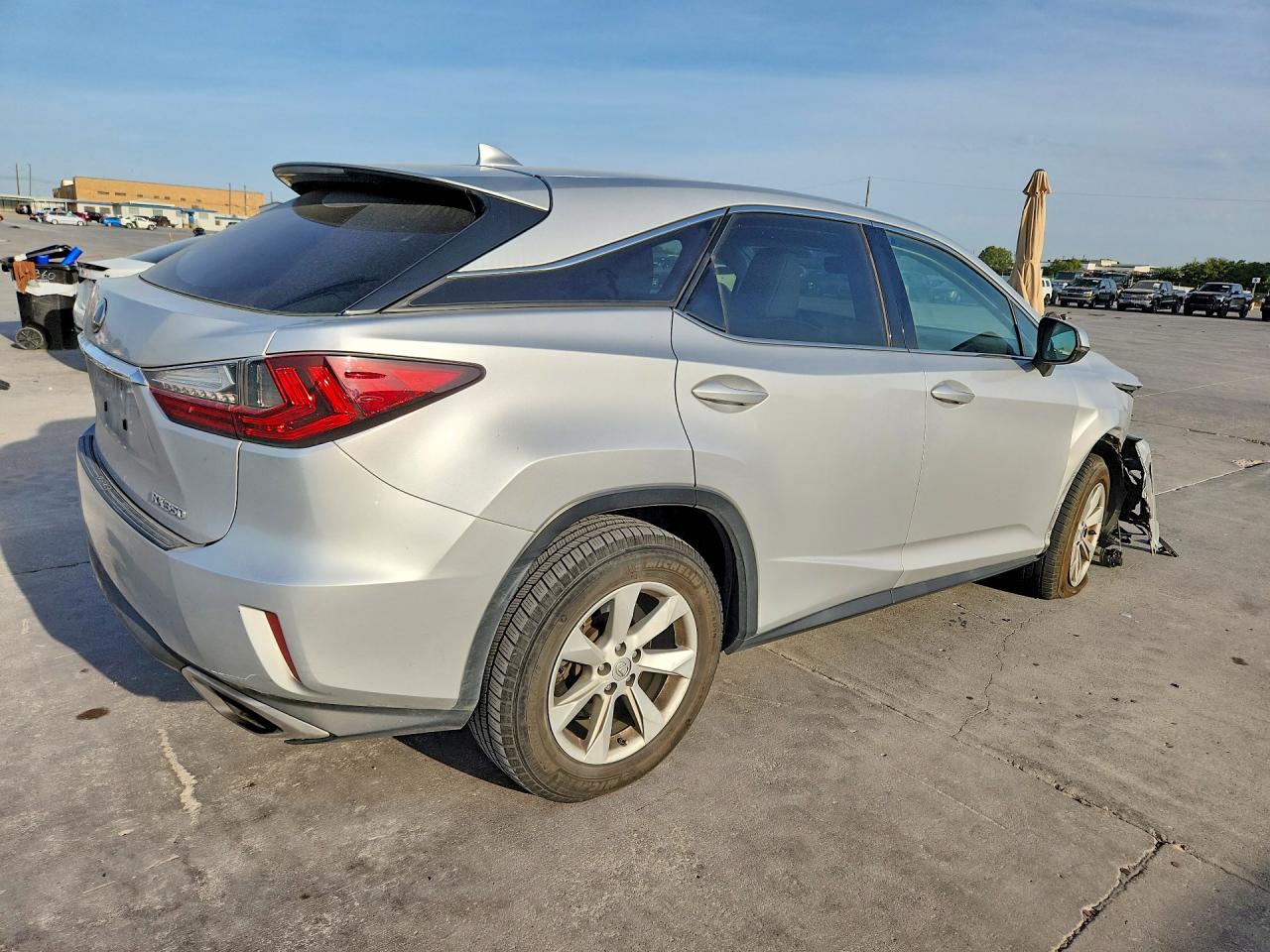 2016 Lexus Rx 350 Silver vin: 2T2ZZMCA7GC031282
