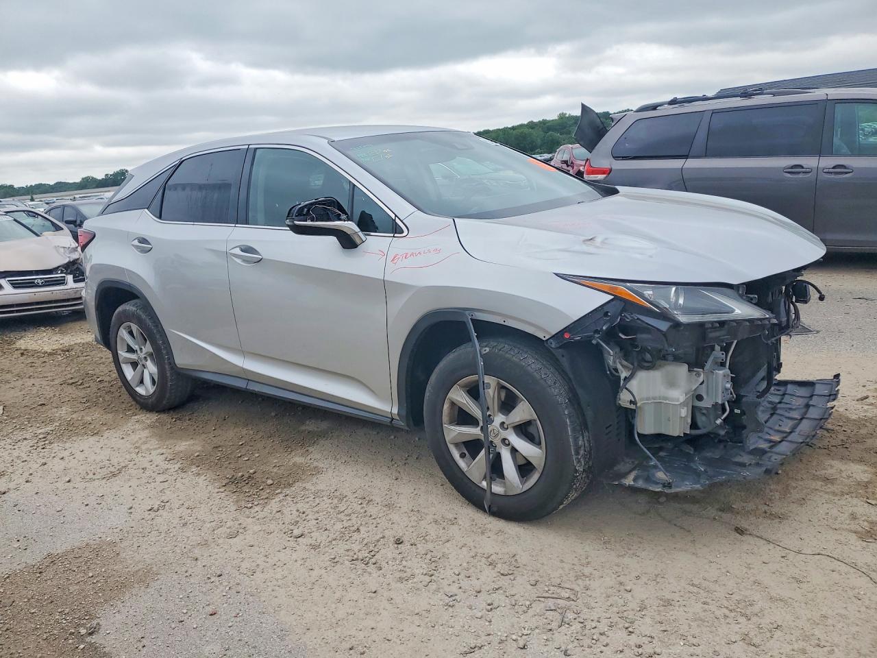 2017 Lexus Rx 350 Base Silver vin: 2T2ZZMCA7HC073033