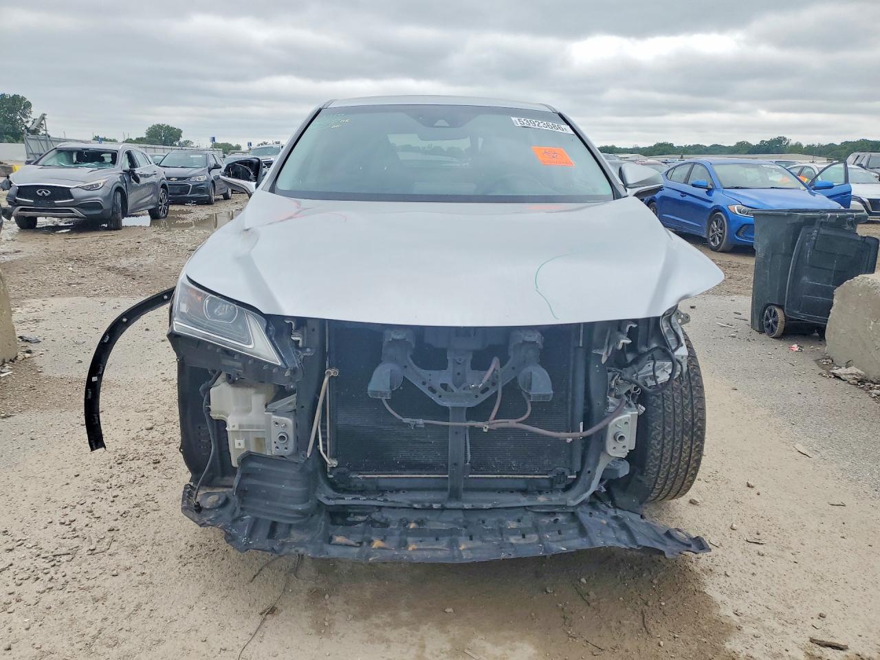 2017 Lexus Rx 350 Base Silver vin: 2T2ZZMCA7HC073033