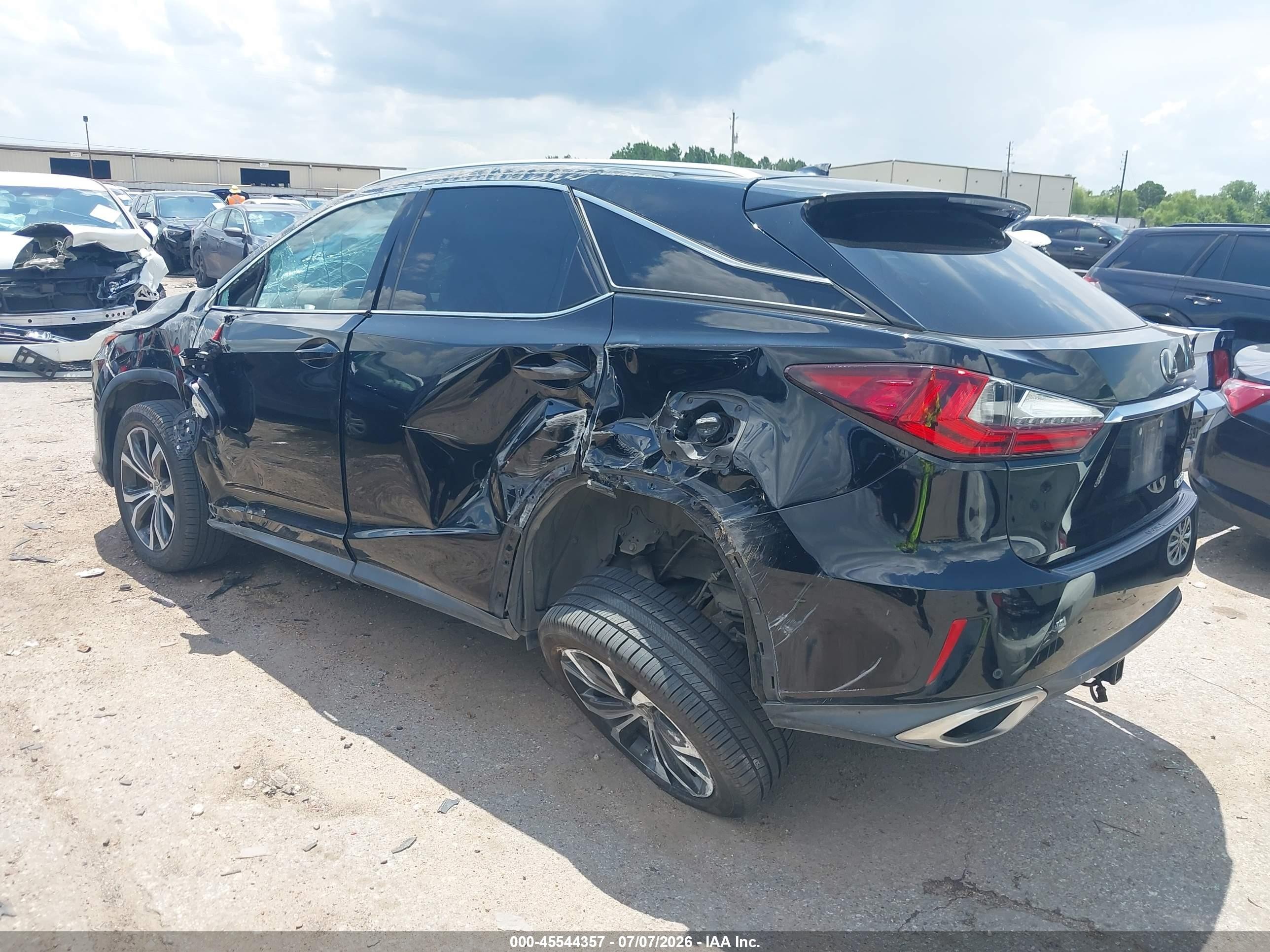 2016 Lexus Rx 350   Black vin: 2T2ZZMCA8GC004656