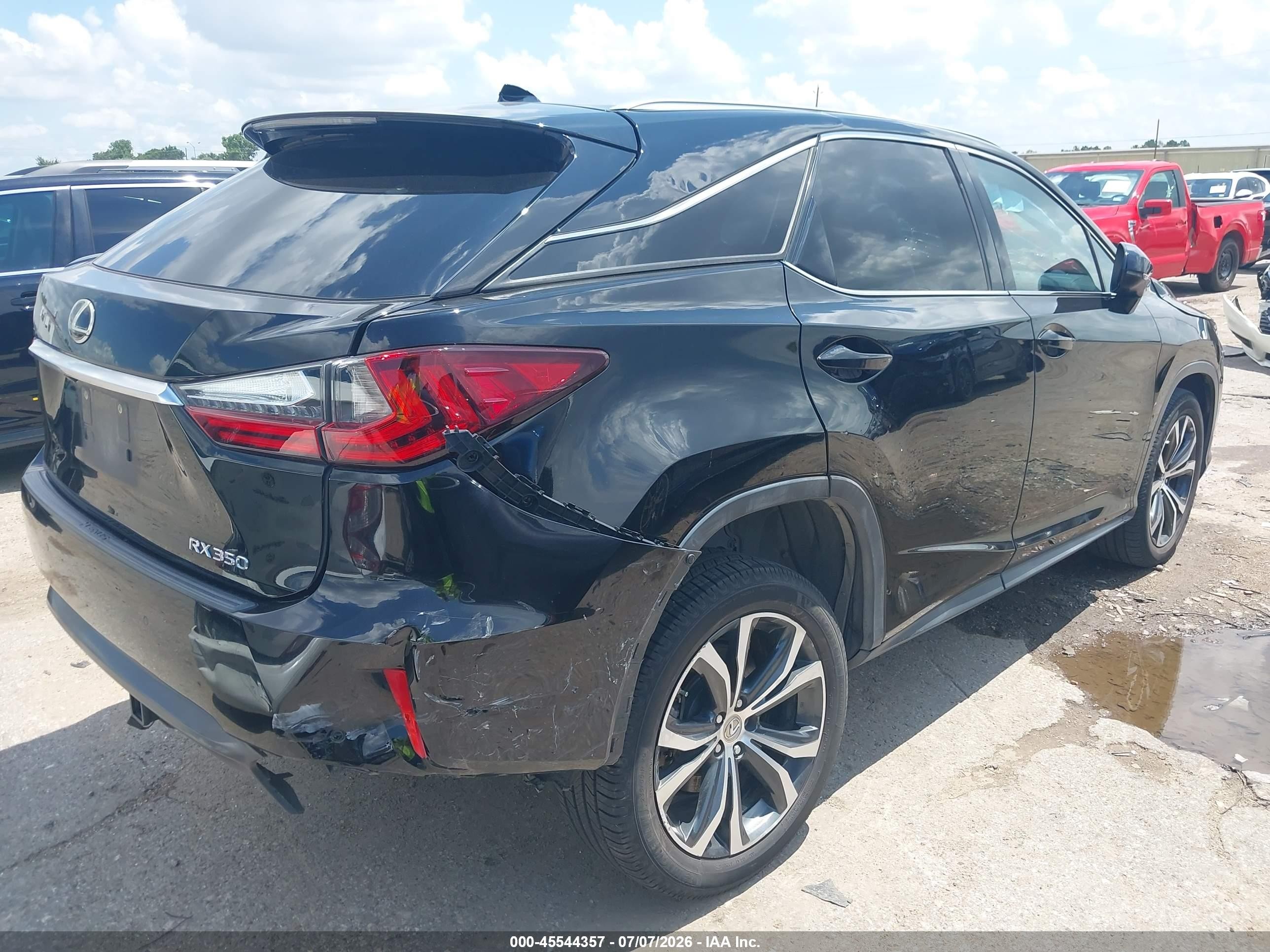 2016 Lexus Rx 350   Black vin: 2T2ZZMCA8GC004656