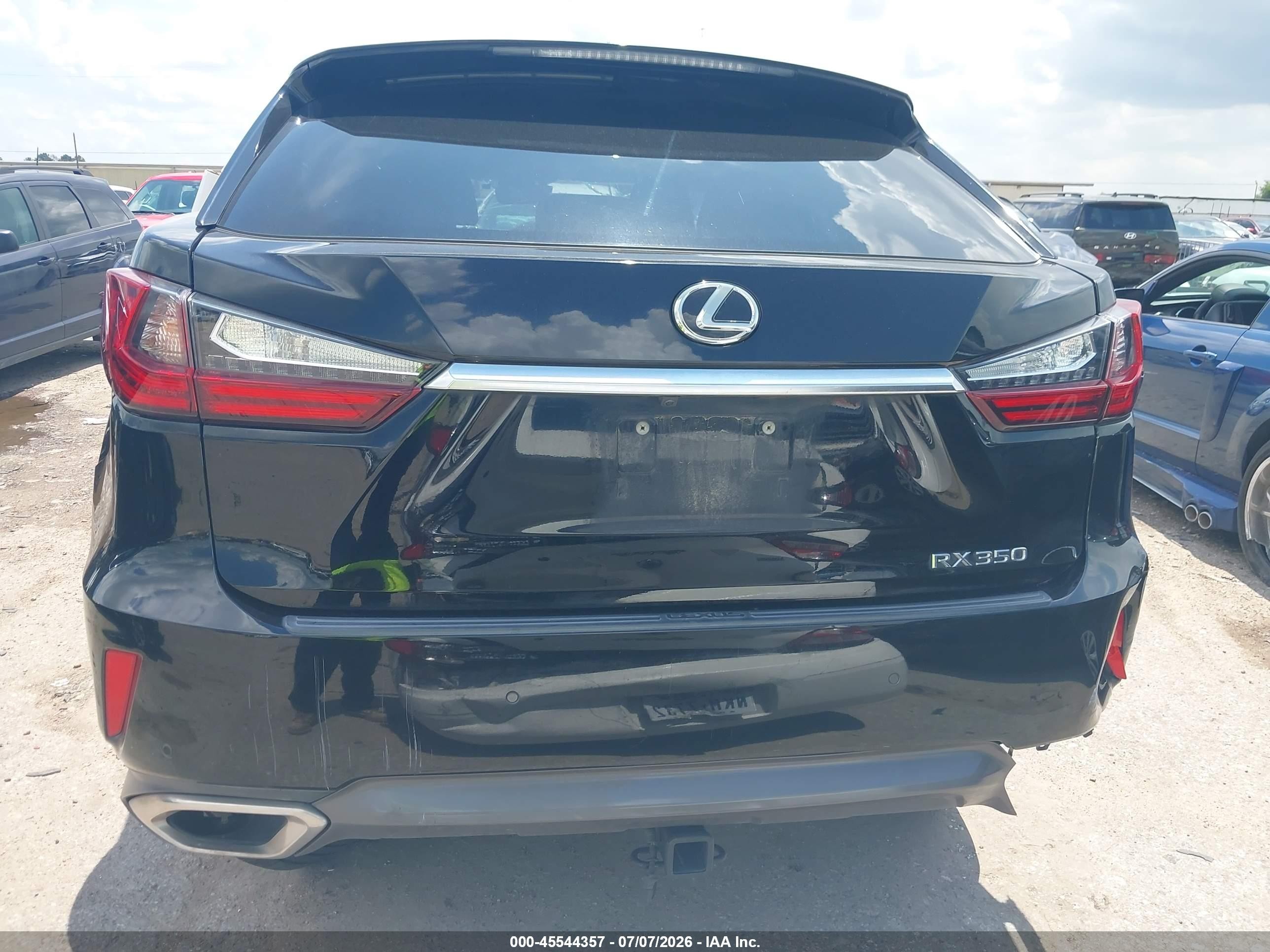 2016 Lexus Rx 350   Black vin: 2T2ZZMCA8GC004656