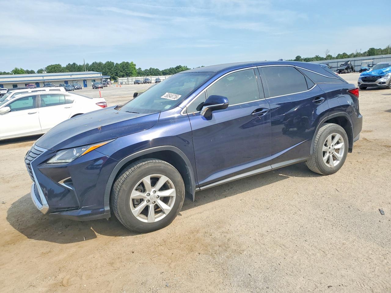 2017 Lexus Rx 350 Base Синий vin: 2T2ZZMCA8HC045032