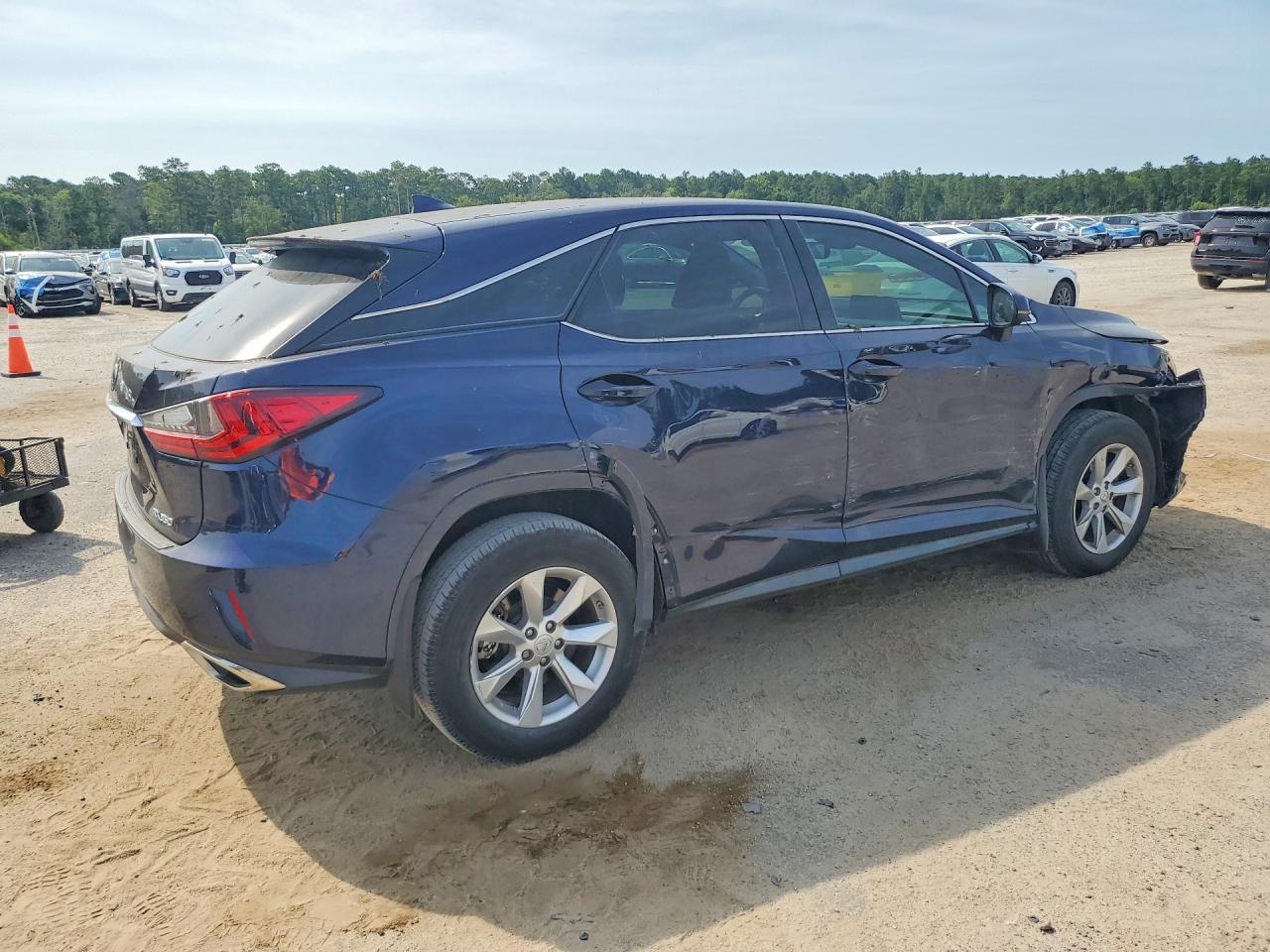 2017 Lexus Rx 350 Base Синий vin: 2T2ZZMCA8HC045032