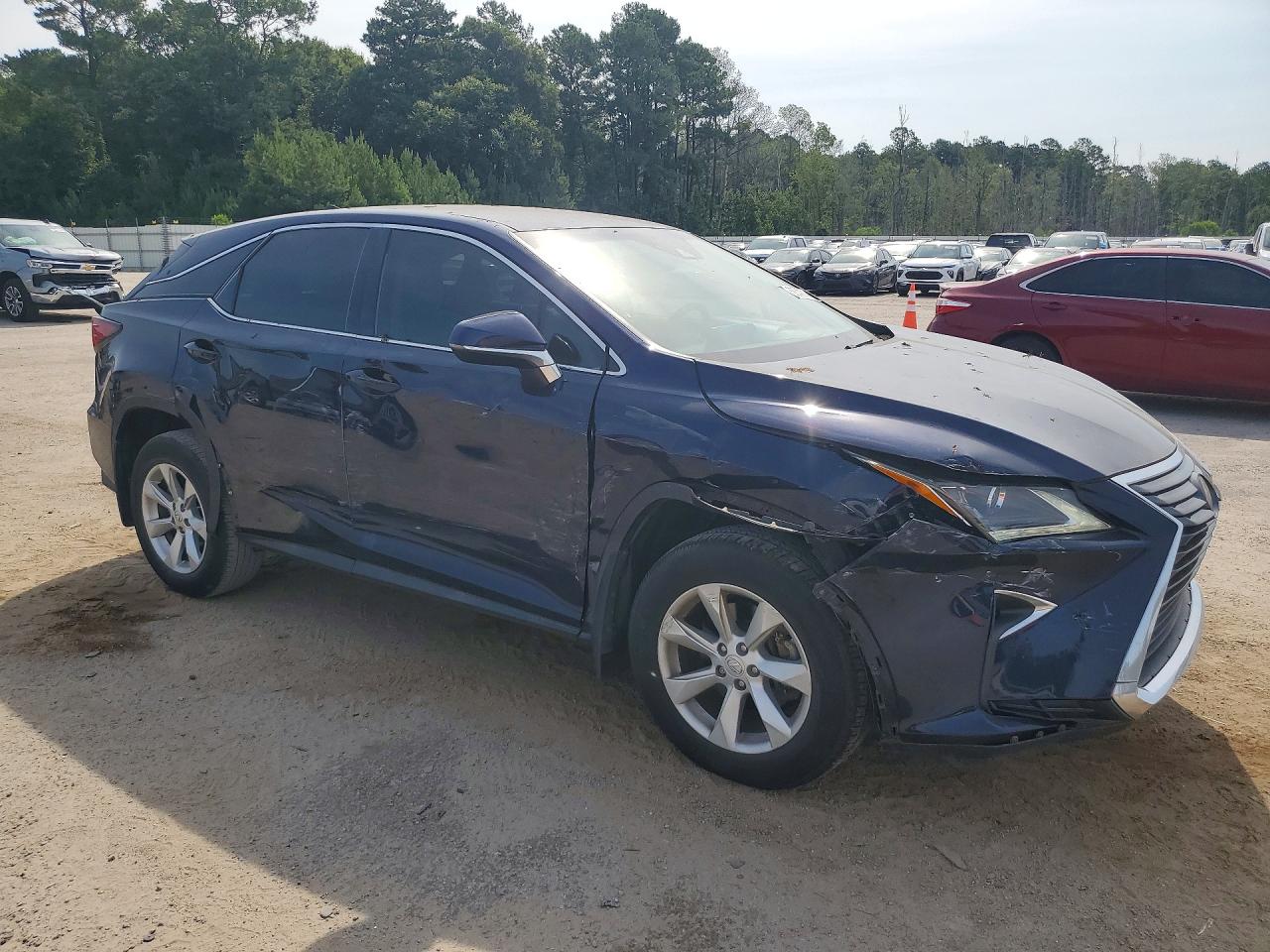 2017 Lexus Rx 350 Base Синий vin: 2T2ZZMCA8HC045032