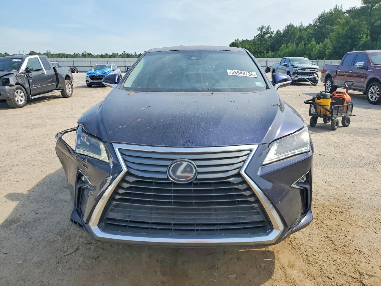 2017 Lexus Rx 350 Base Синий vin: 2T2ZZMCA8HC045032