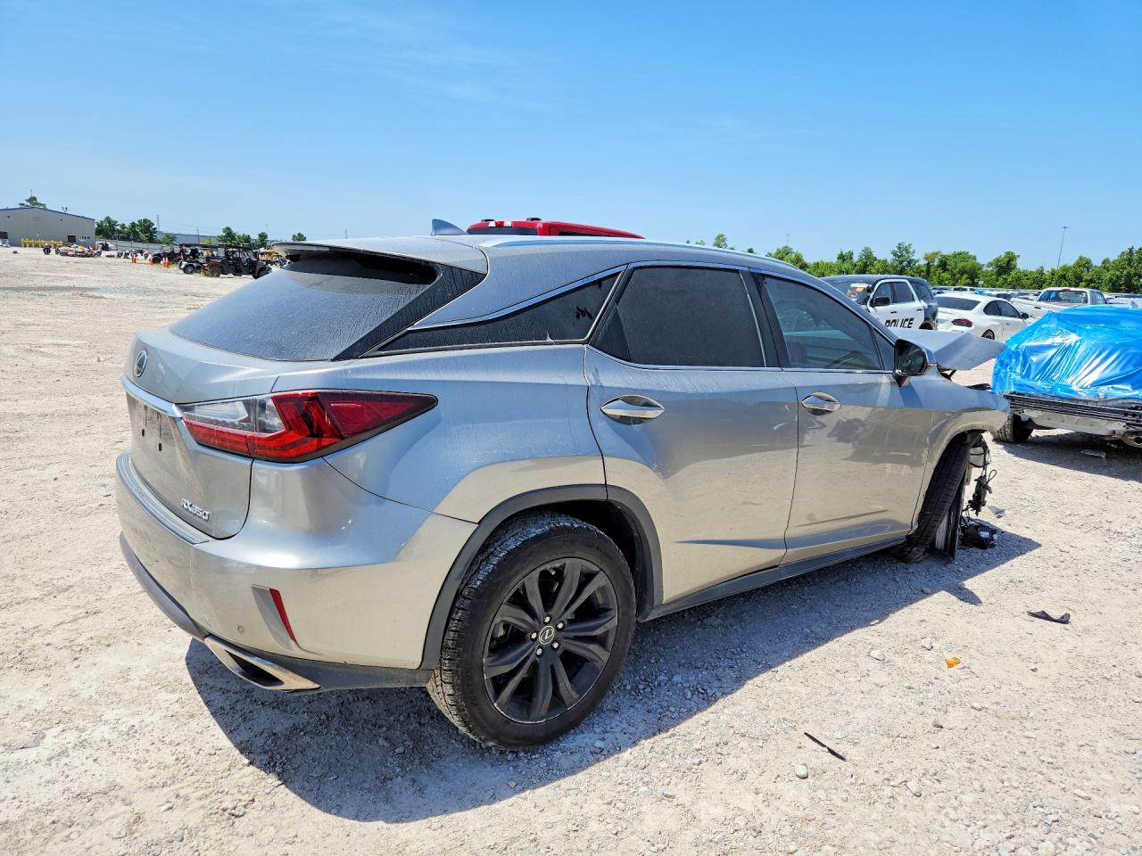 2019 Lexus Rx 350 Base Gray vin: 2T2ZZMCA8KC151410