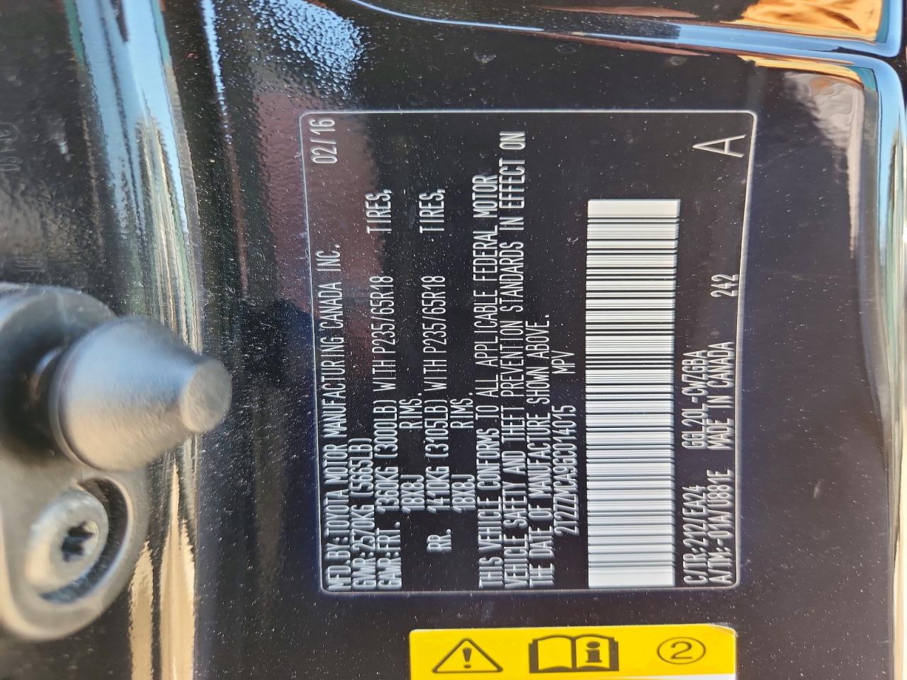 2016 Lexus Rx 350 Black vin: 2T2ZZMCA9GC014015