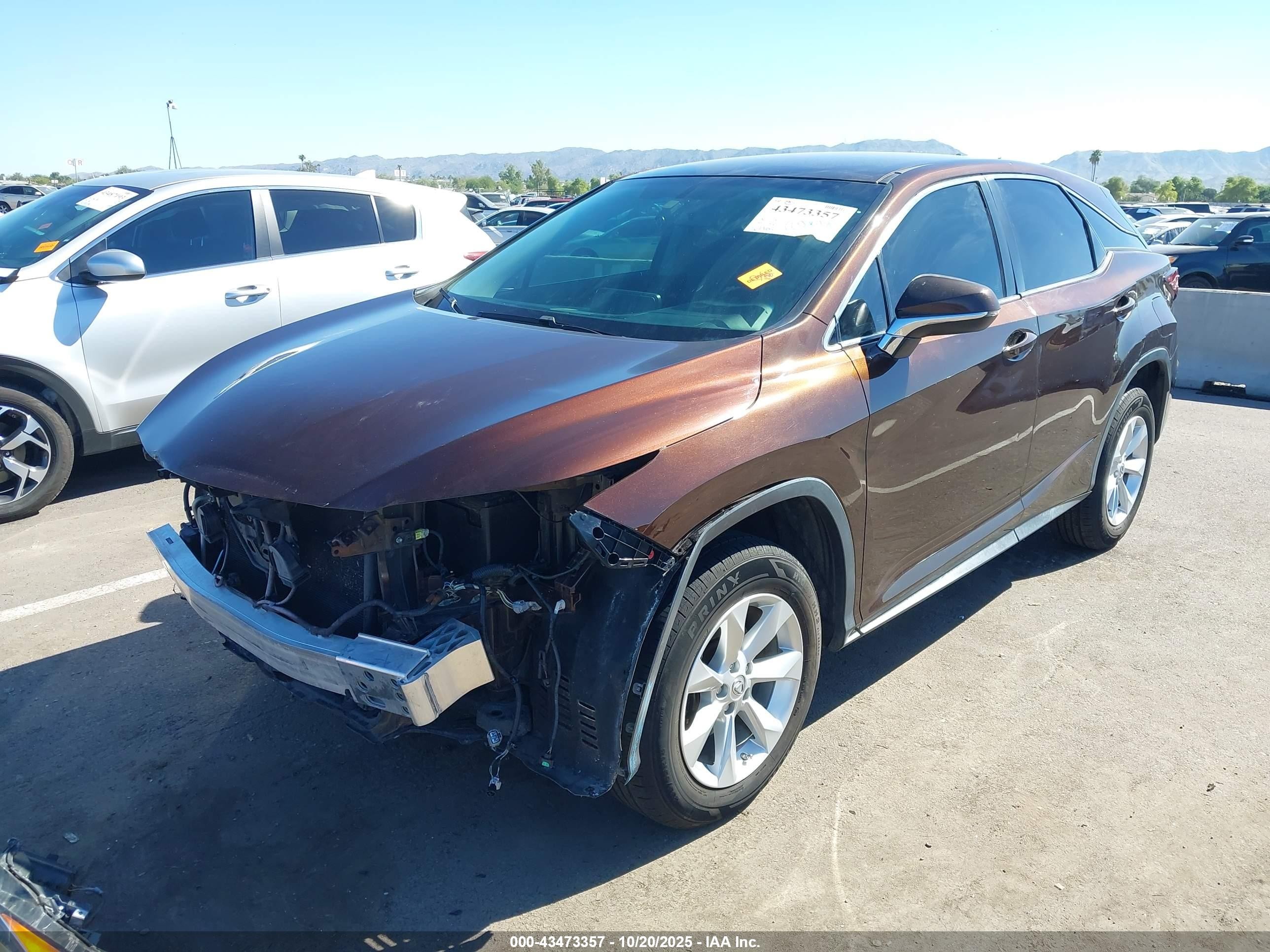 2016 Lexus Rx 350 Темно-бордовый vin: 2T2ZZMCA9GC023524
