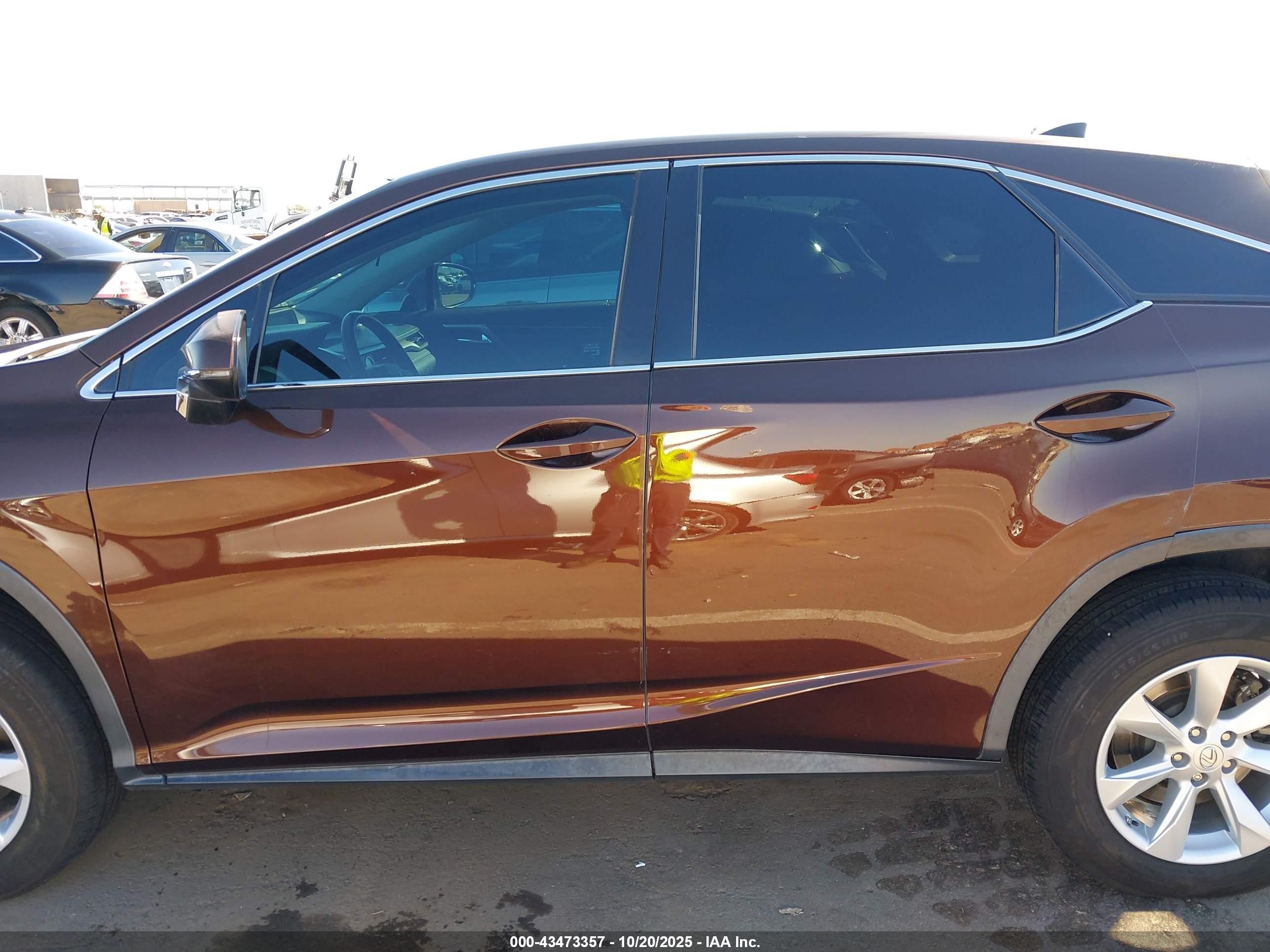 2016 Lexus Rx 350 Темно-бордовый vin: 2T2ZZMCA9GC023524