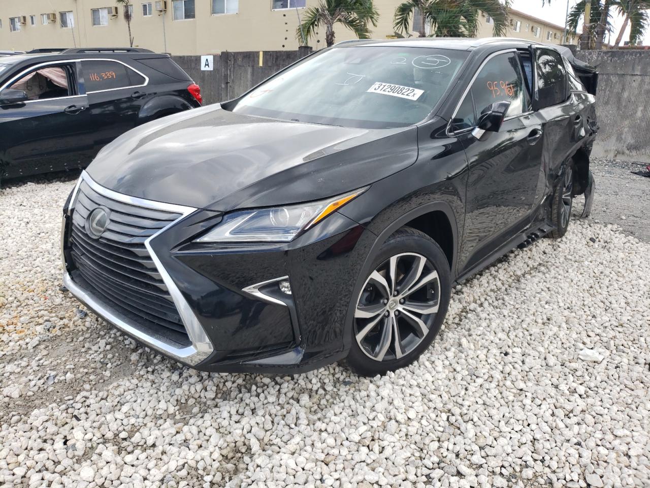 2016 Lexus Rx 350 Black vin: 2T2ZZMCA9GC024544