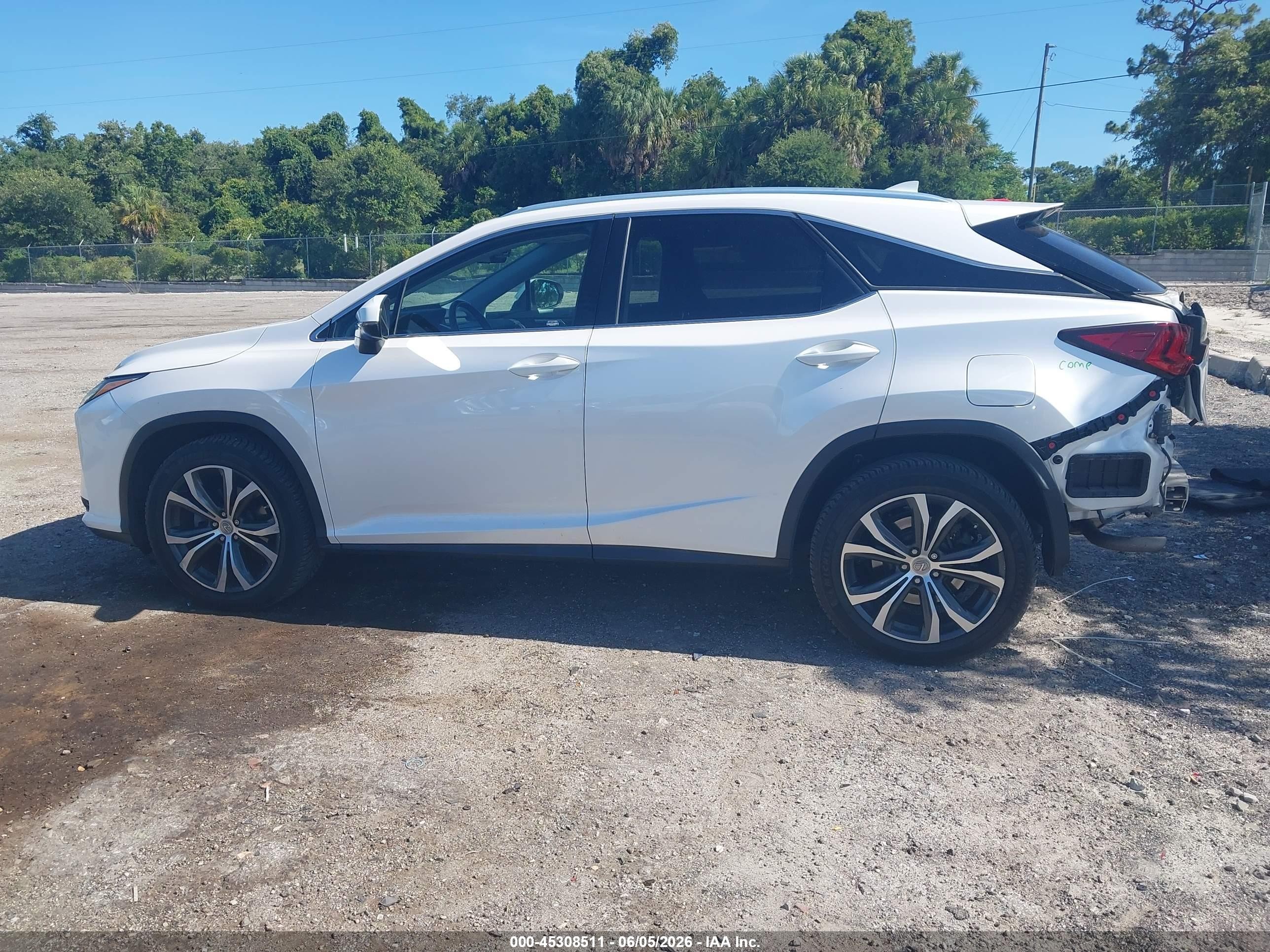 2017 Lexus Rx 350 White vin: 2T2ZZMCA9HC071493