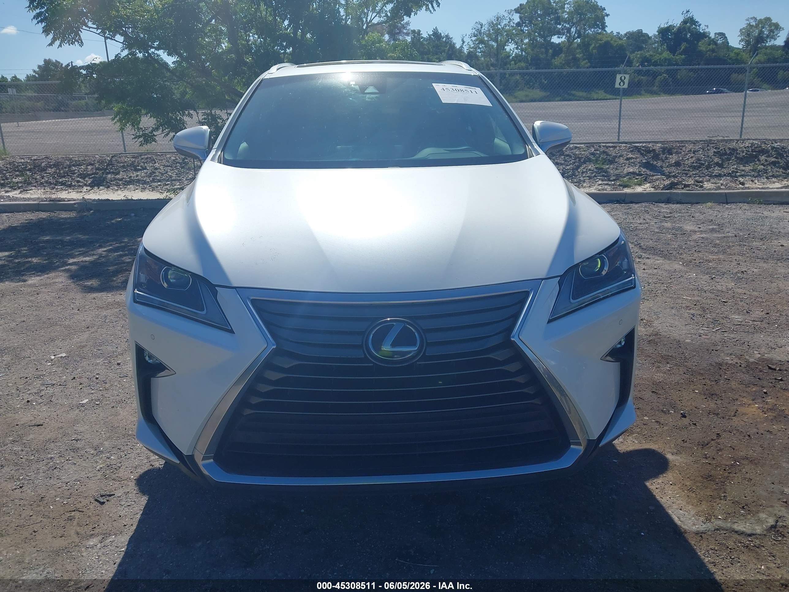 2017 Lexus Rx 350 White vin: 2T2ZZMCA9HC071493