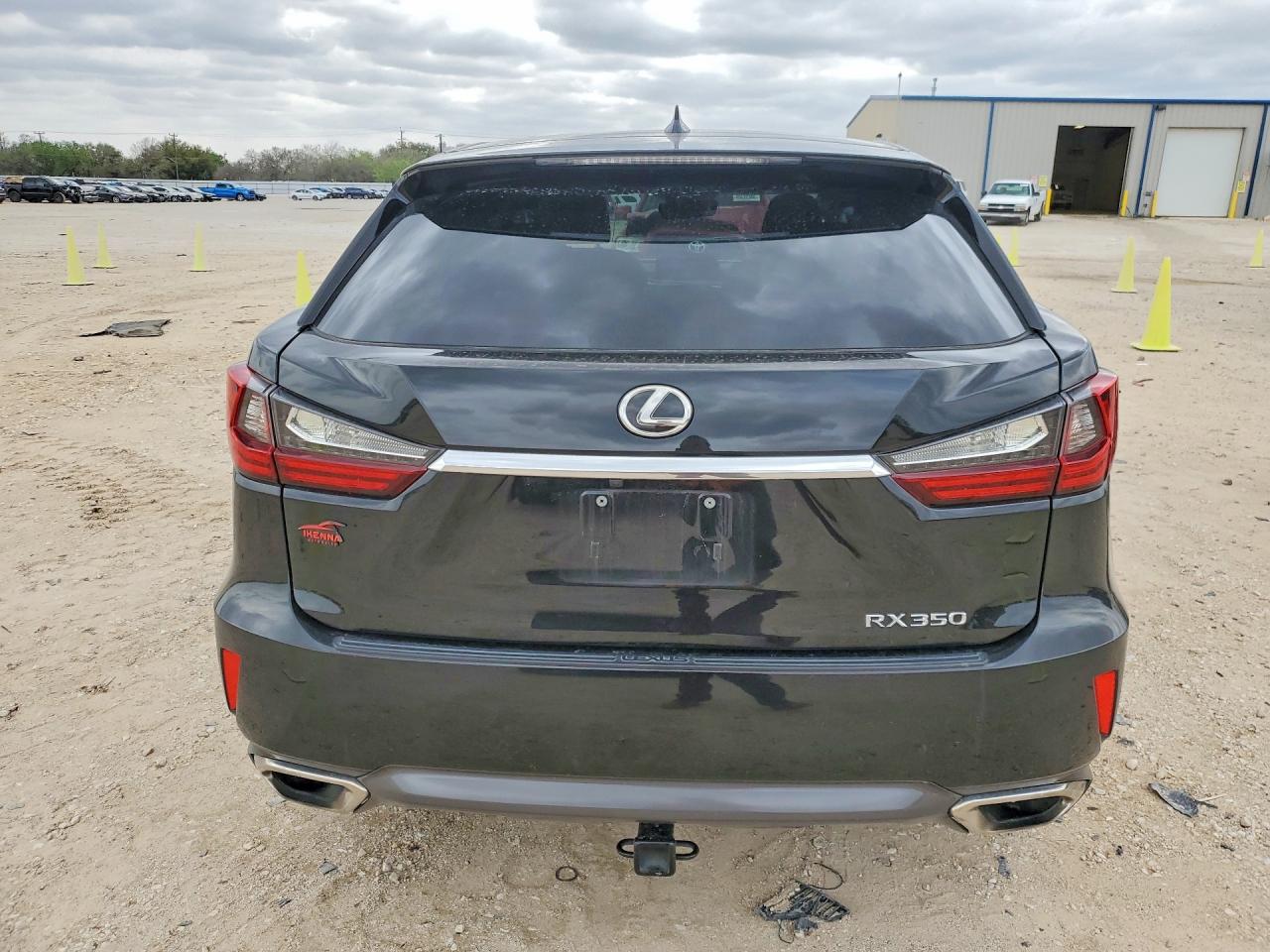 2018 Lexus Rx 350 Base Black vin: 2T2ZZMCA9JC103672