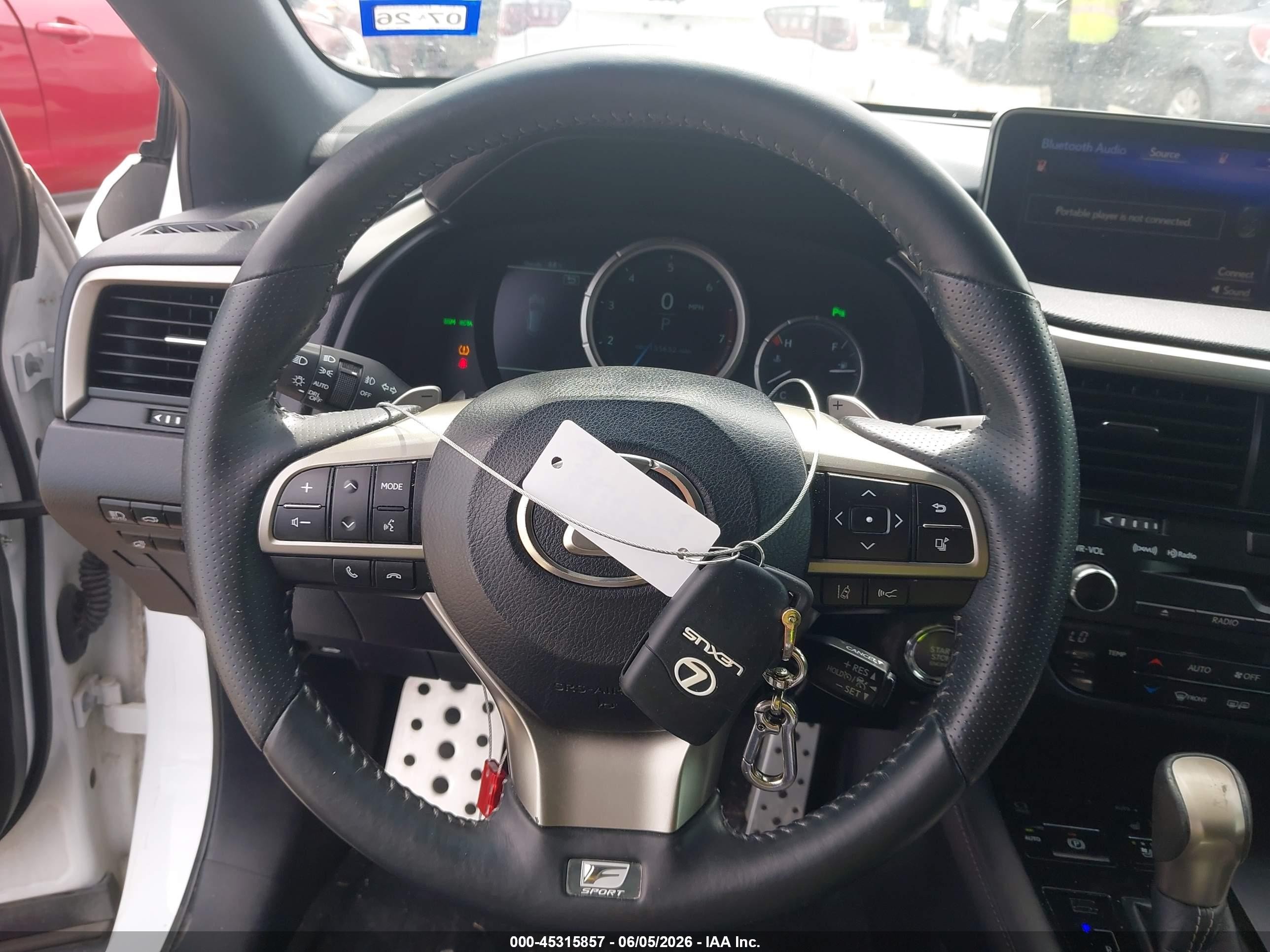 2017 Lexus Rx 350 F Sport Белый vin: 2T2ZZMCAXHC087248