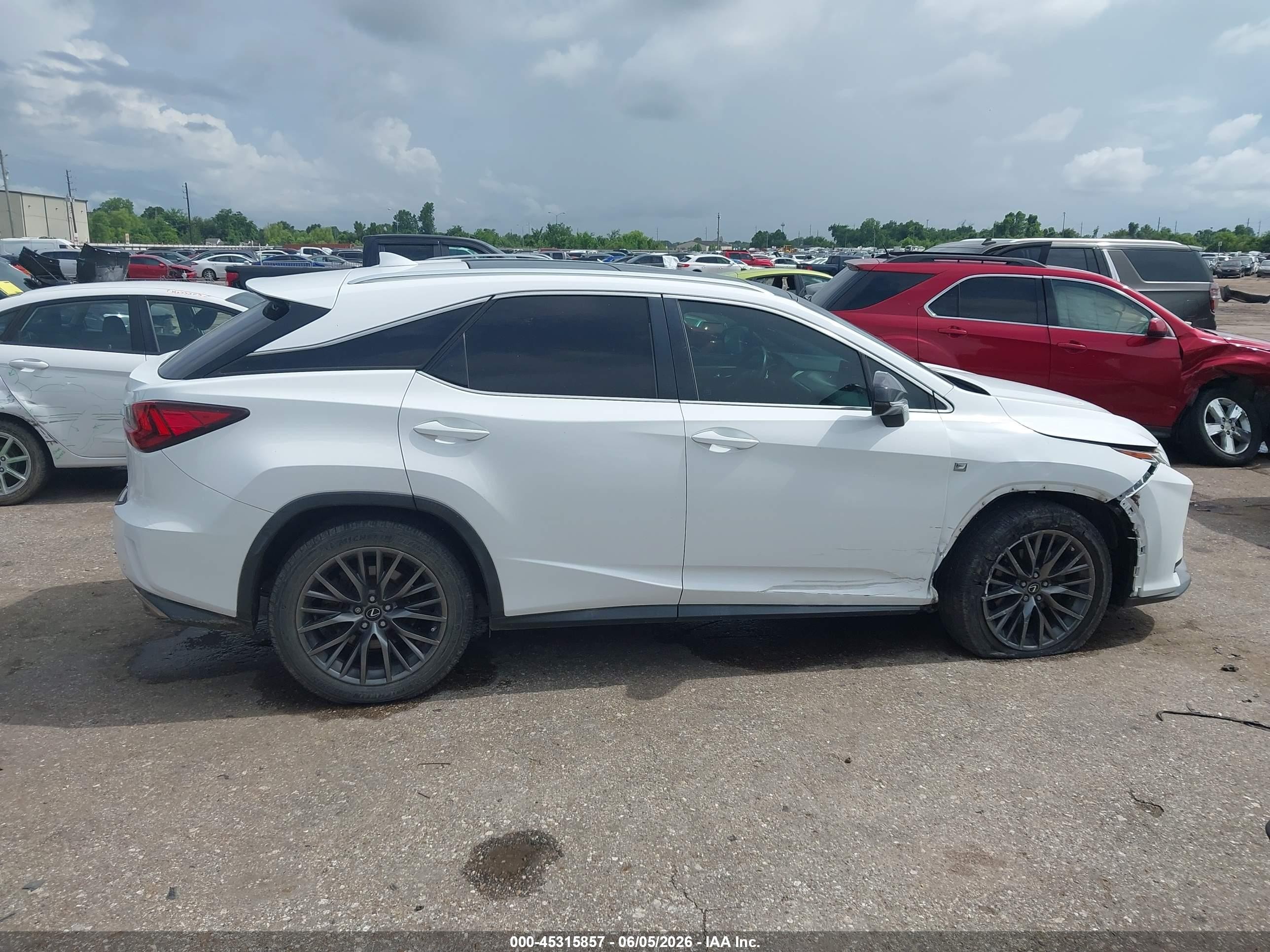 2017 Lexus Rx 350 F Sport Белый vin: 2T2ZZMCAXHC087248