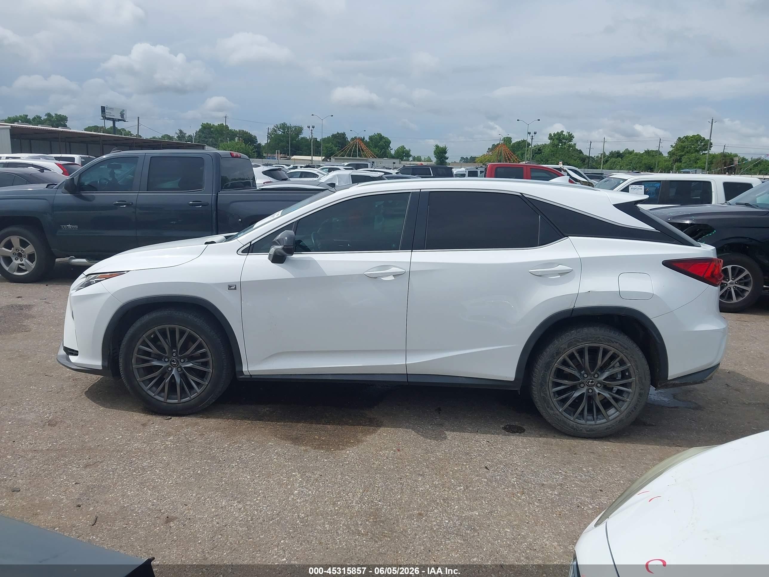 2017 Lexus Rx 350 F Sport Белый vin: 2T2ZZMCAXHC087248