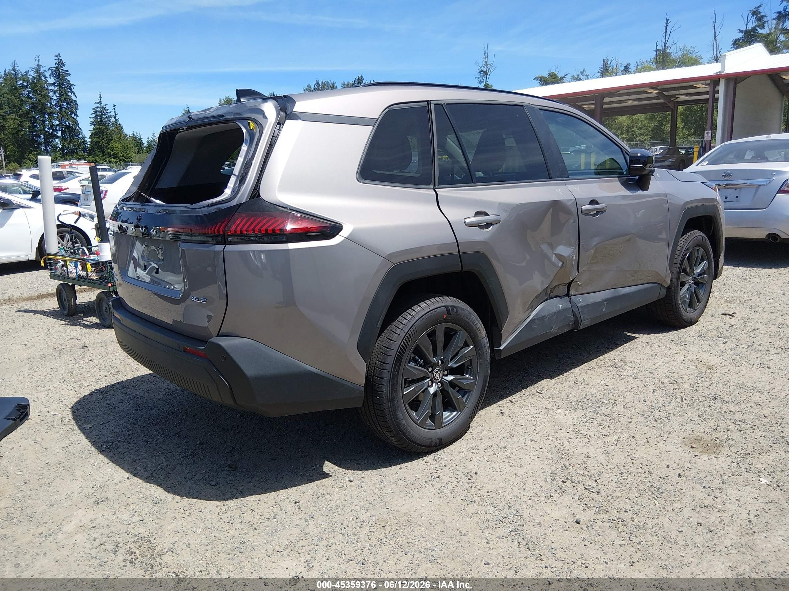 2026 Toyota Rav4 Xle Premium Синий vin: 2T36CRAV7TW040088