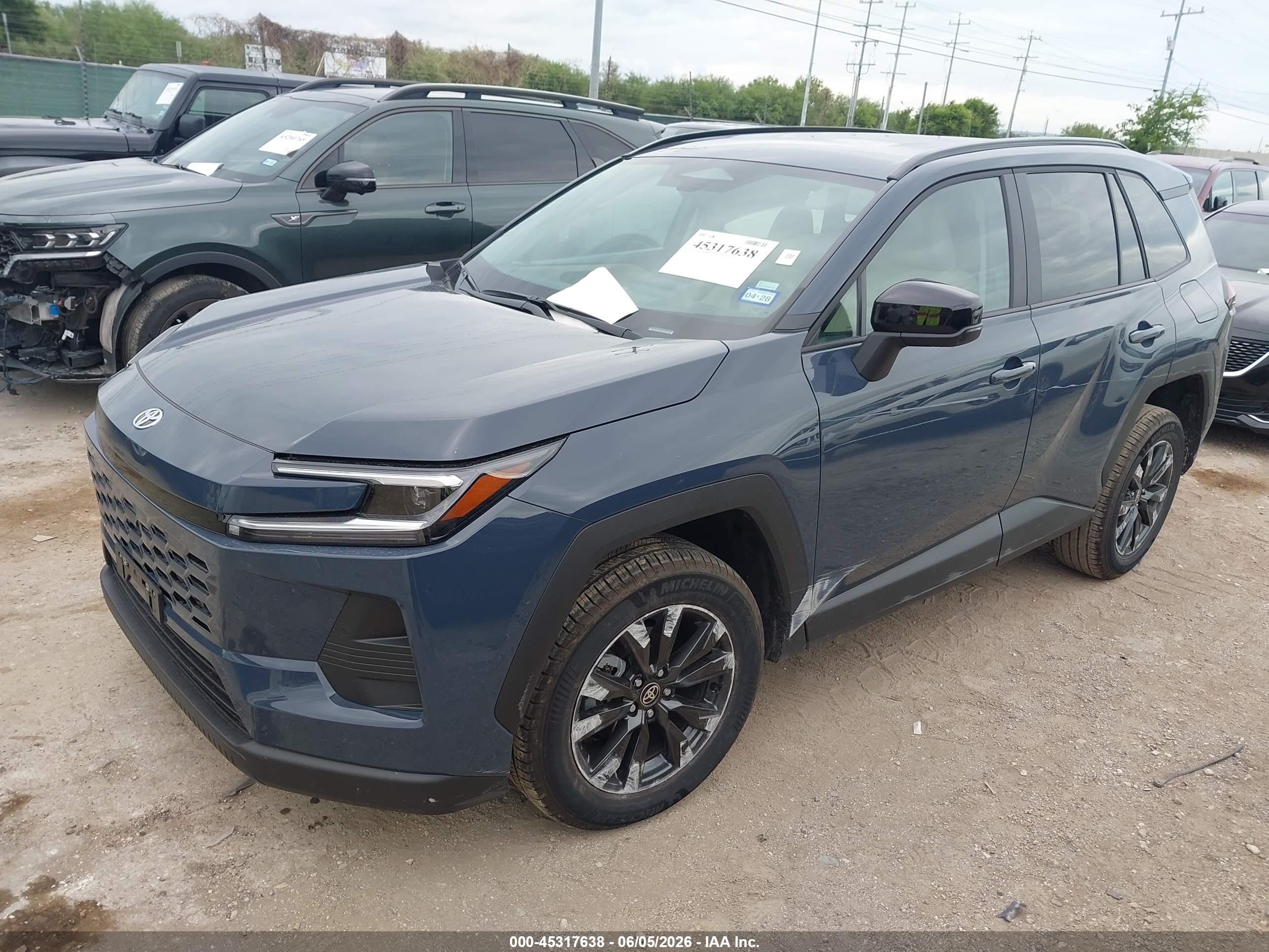 2026 Toyota Rav4 Xle Premium Синий vin: 2T36DRBV4TW010865