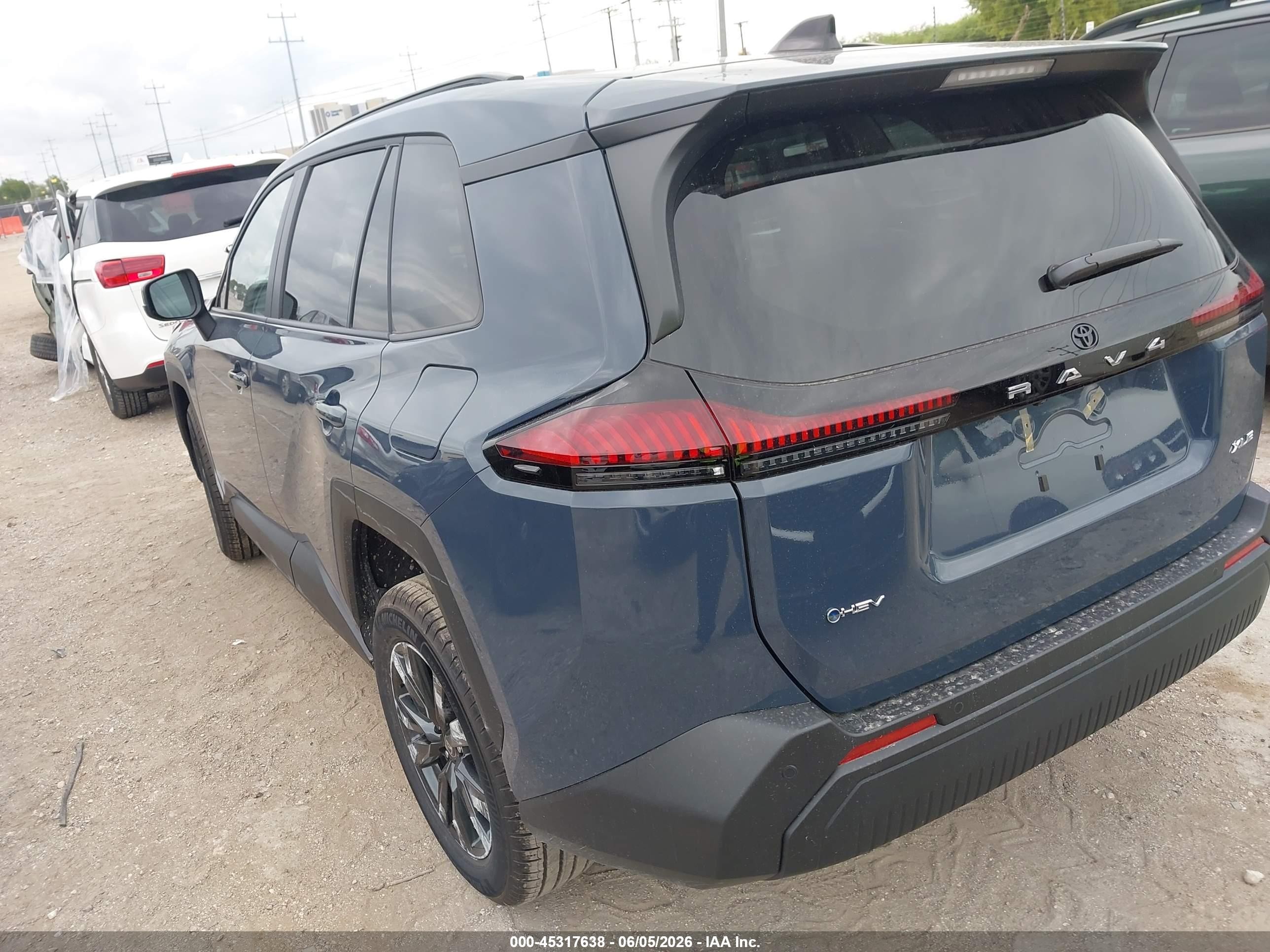 2026 Toyota Rav4 Xle Premium Синий vin: 2T36DRBV4TW010865