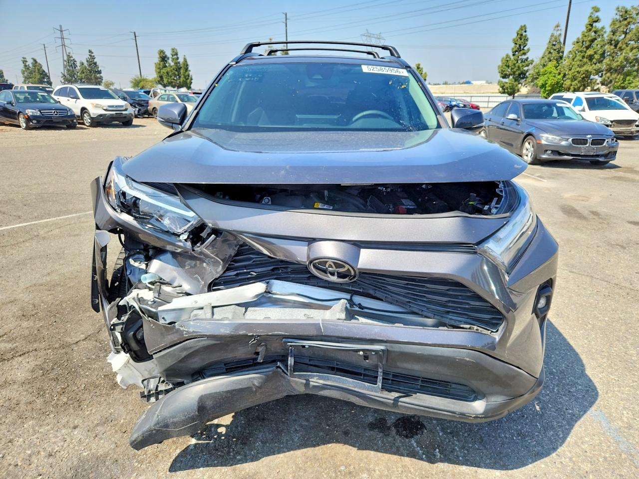 2023 Toyota Rav4 Xle Premium Серый vin: 2T3A1RFV3PW345246