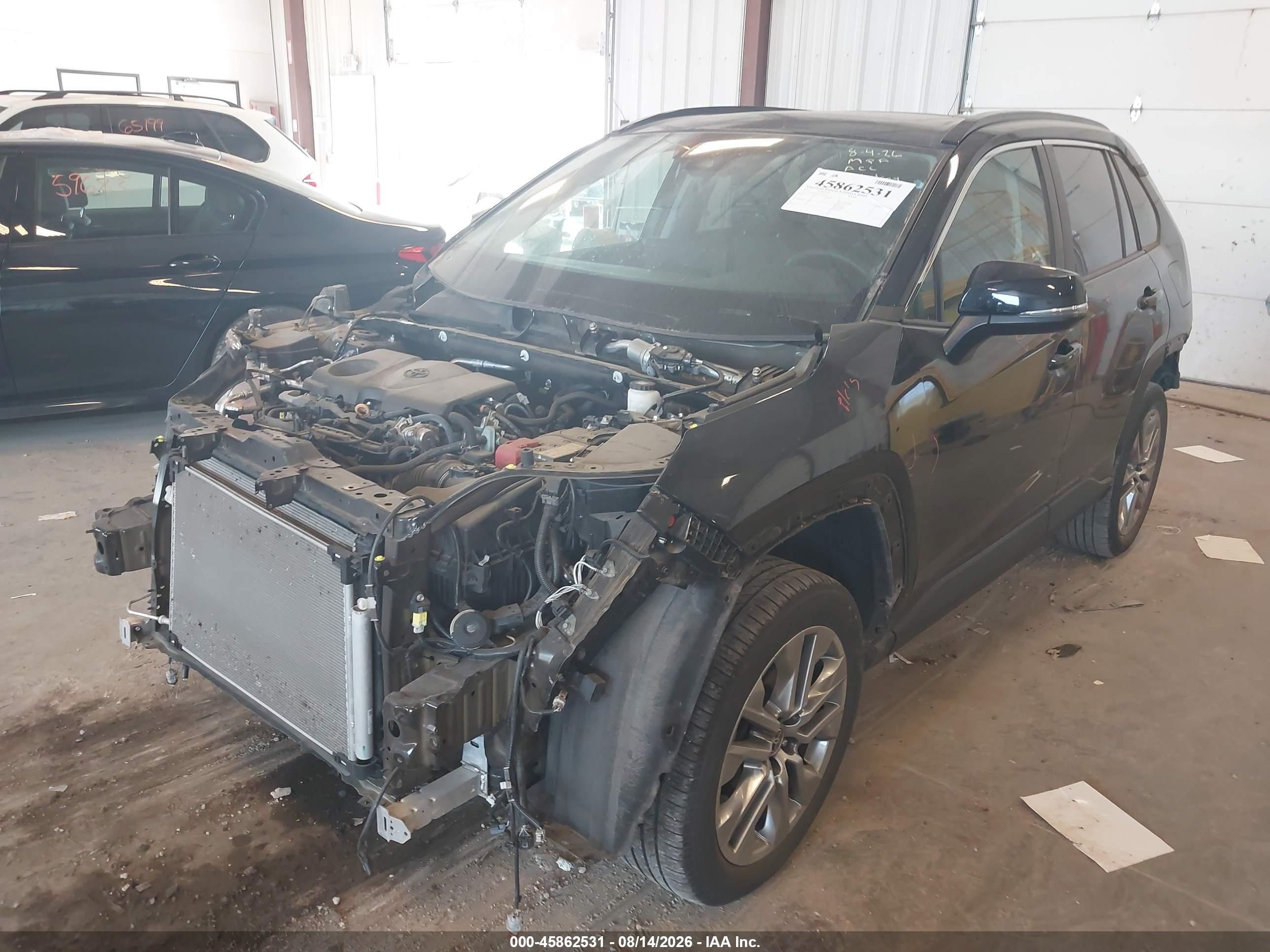 2023 Toyota Rav4 Xle Premium Black vin: 2T3A1RFV3PW379736
