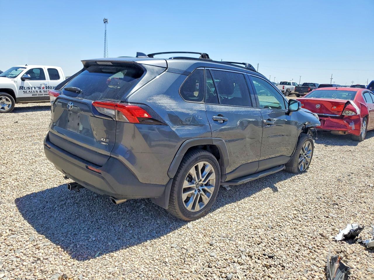 2021 Toyota Rav4 Xle Premium Gray vin: 2T3A1RFV7MC155897