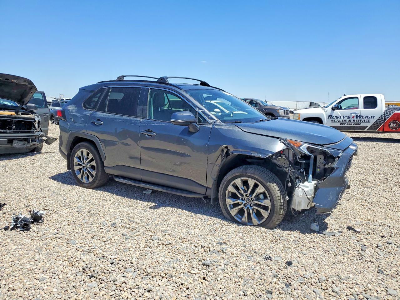 2021 Toyota Rav4 Xle Premium Gray vin: 2T3A1RFV7MC155897