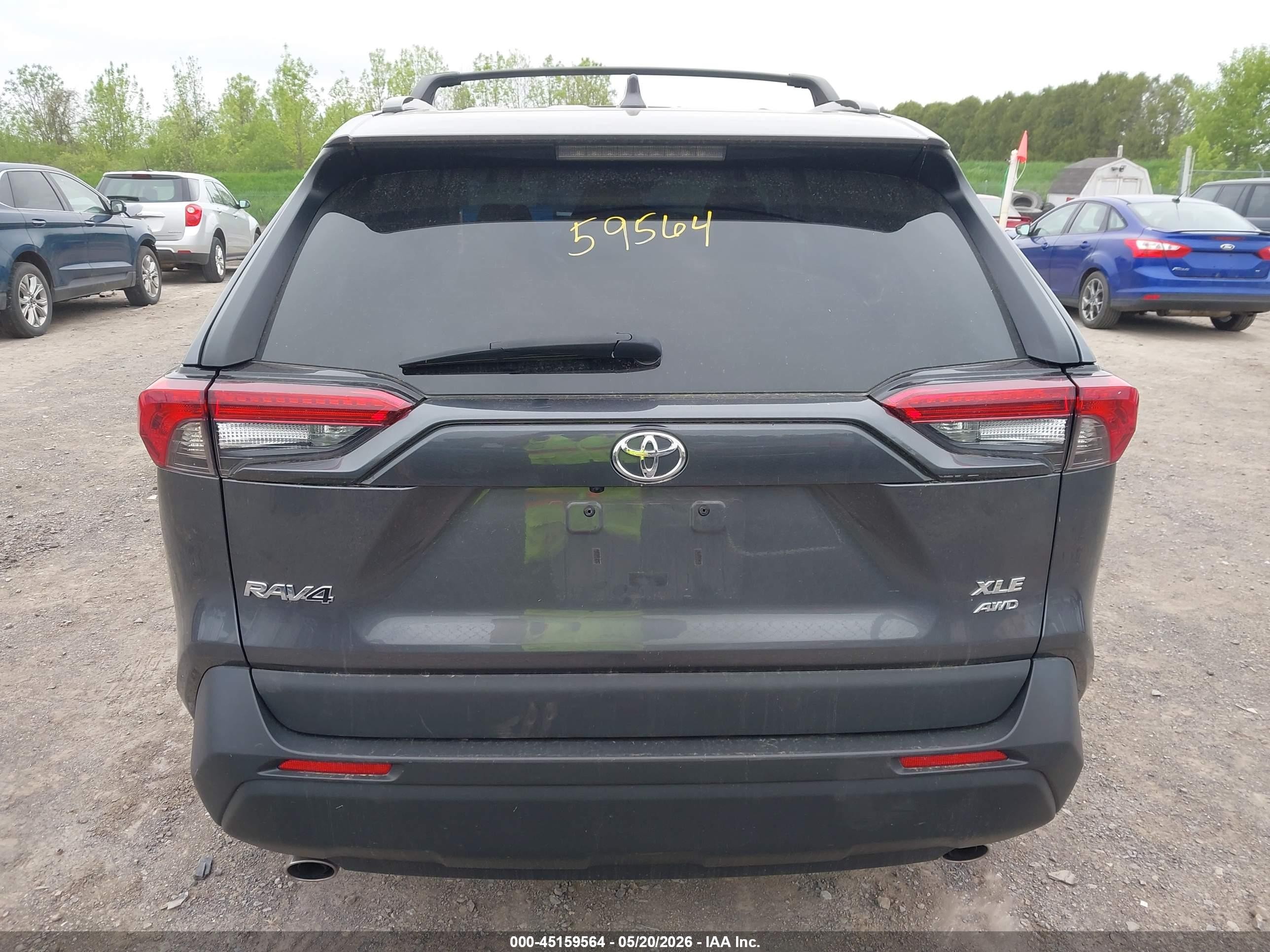 2021 Toyota Rav4 Xle Premium Gray vin: 2T3A1RFVXMC194712