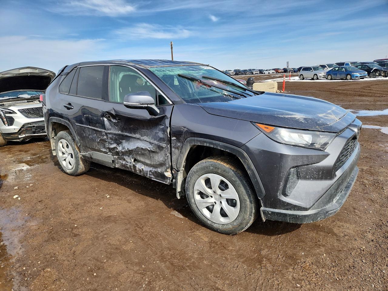 2024 Toyota Rav4 Le Gray vin: 2T3B1RFV1RC399279