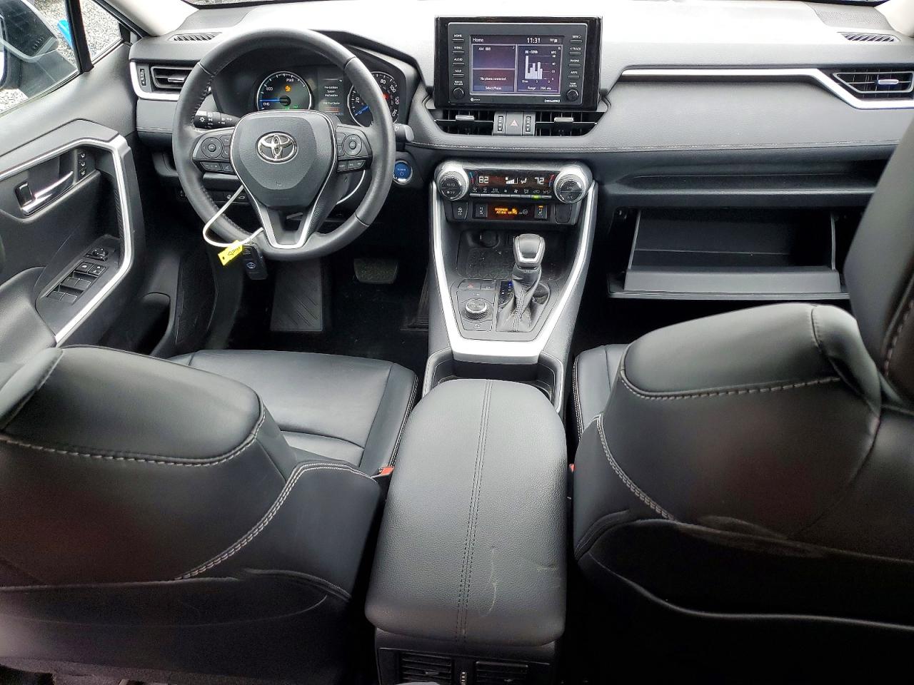 2021 Toyota Rav4 Hybrid Xle Premium Серебряный vin: 2T3B6RFV4MW022891