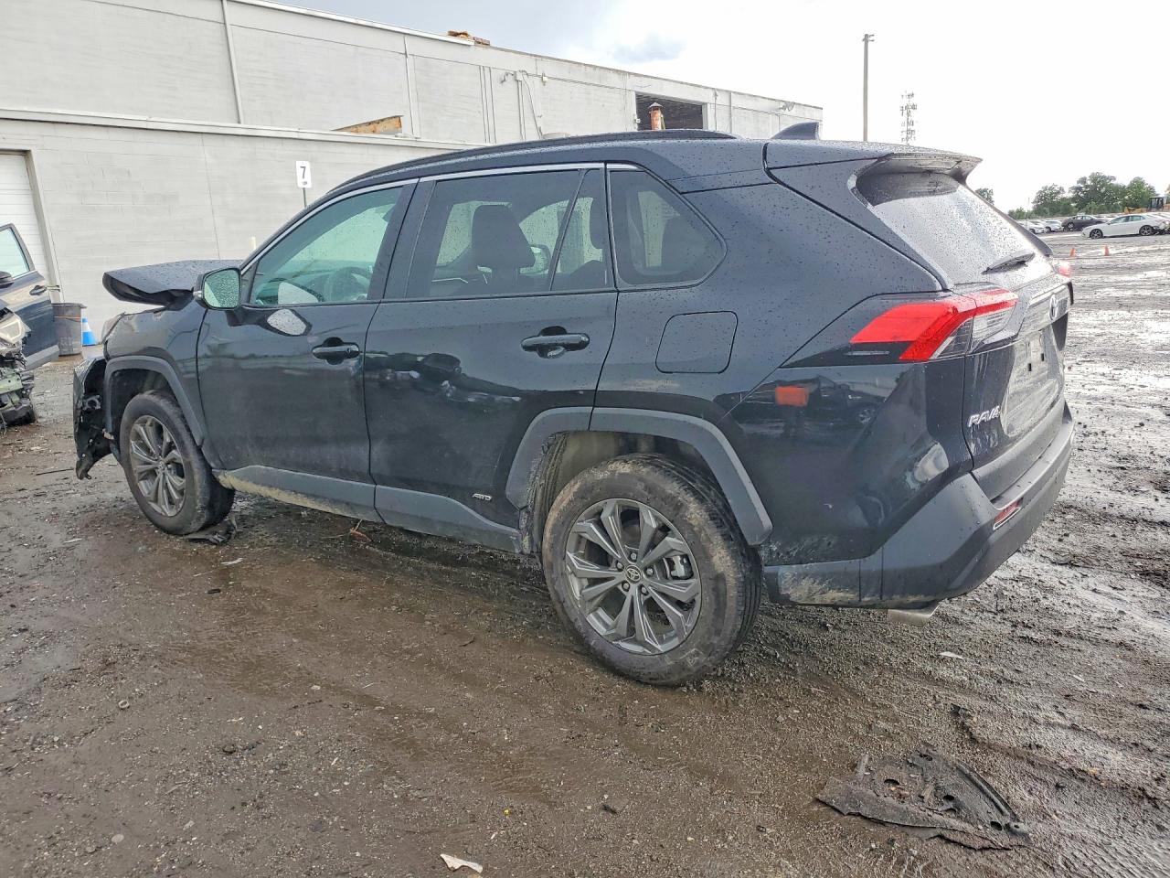 2024 Toyota Rav4 Xle Premium Черный vin: 2T3B6RFV5RW074585