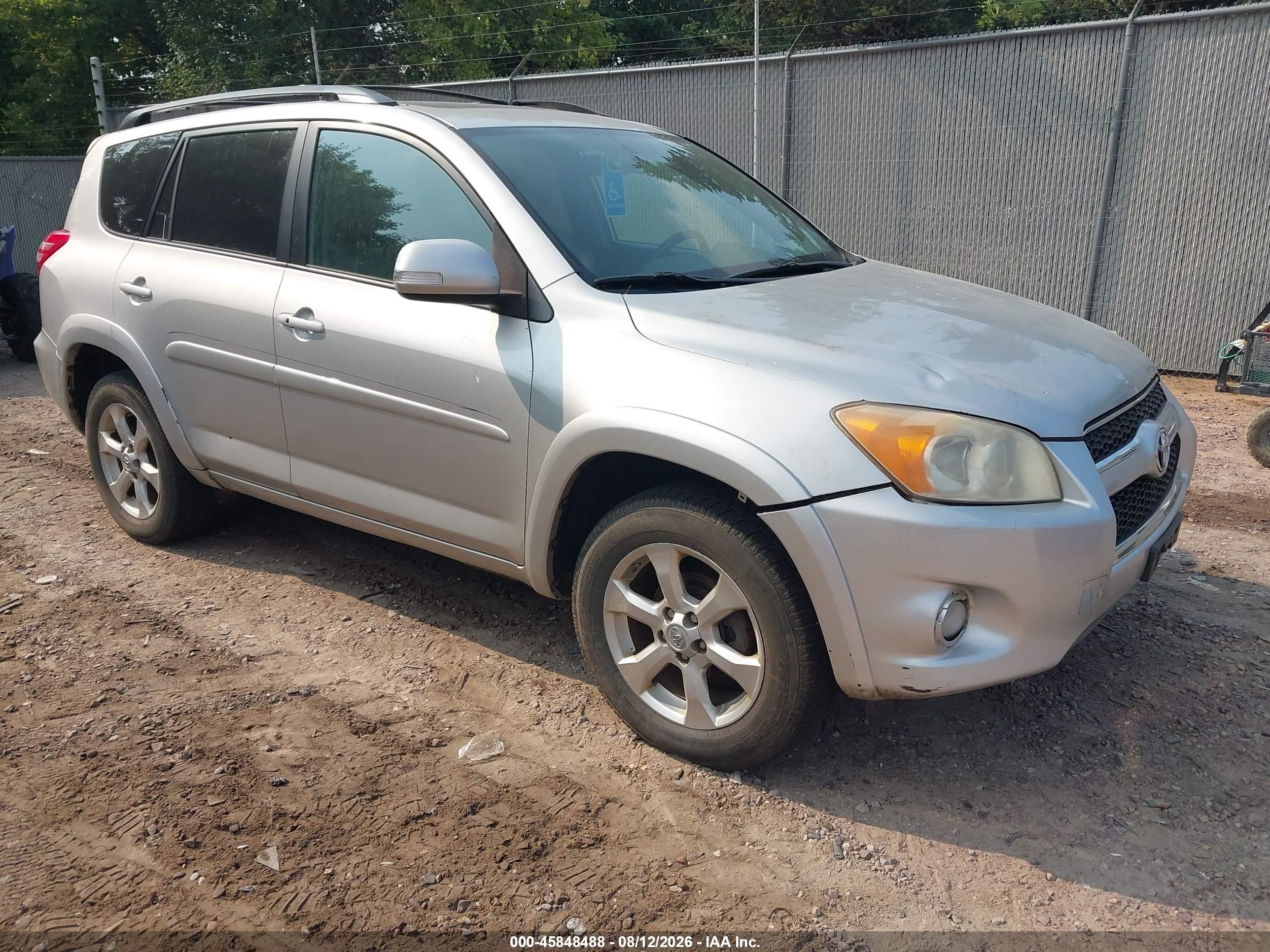 2009 Toyota Rav4 Limited Silver vin: 2T3BF31V39W024059